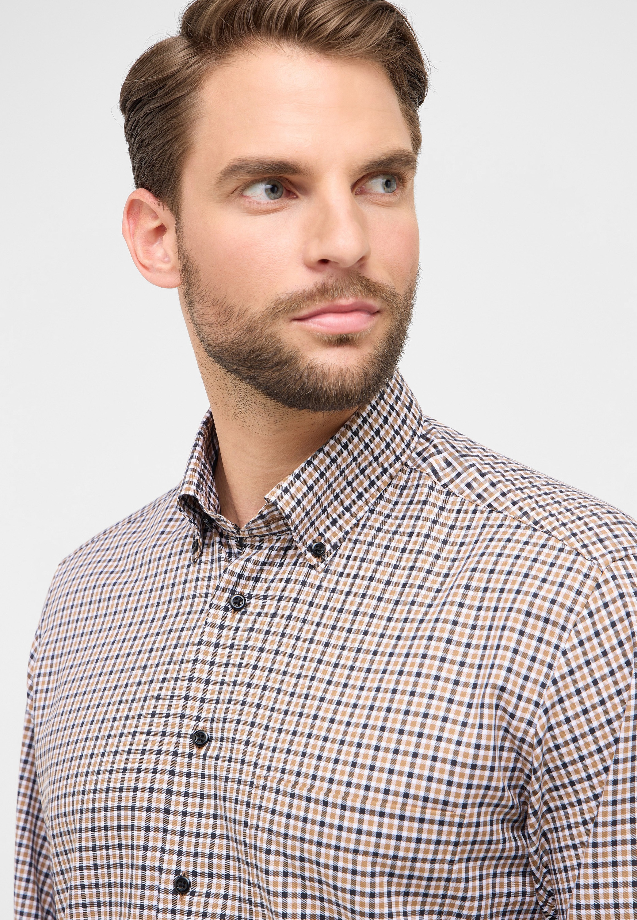 Eterna Langarmhemd »COMFORT FIT«, NON IRON (bügelfrei)