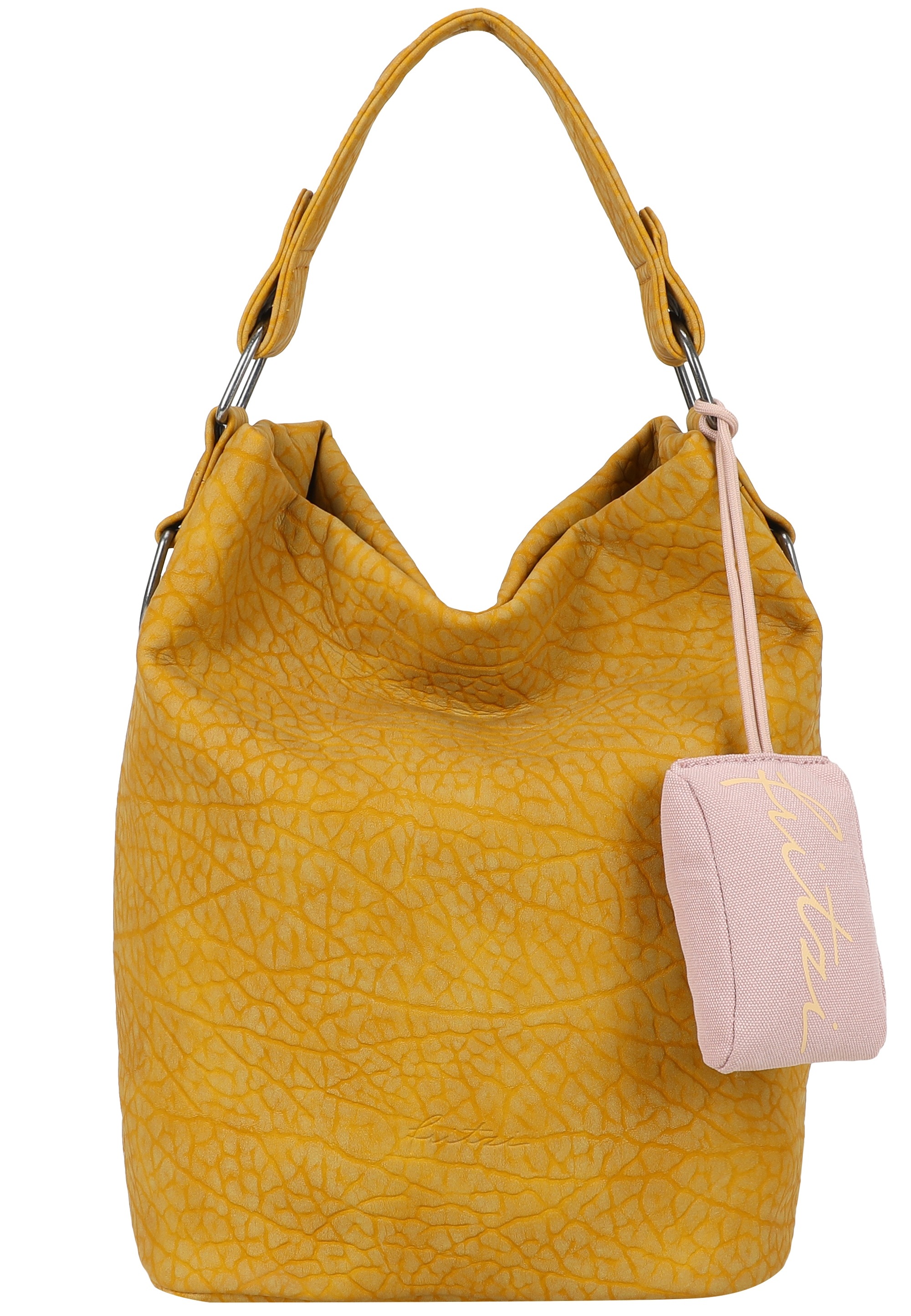Fritzi Aus Preußen Ella Hobo Yellow Shoulder Bag