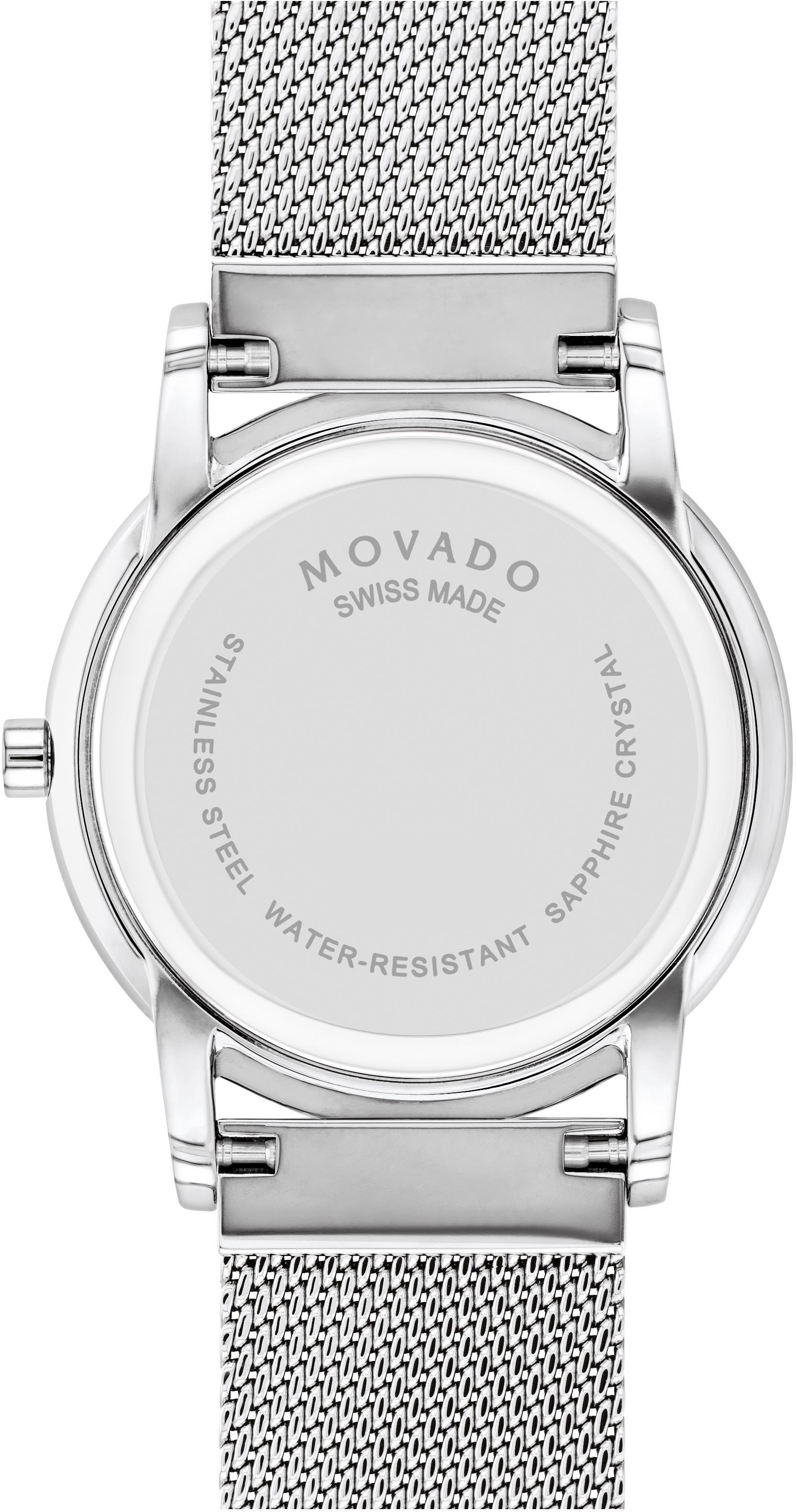 MOVADO Schweizer Uhr »MUSEUM Classic 33 mm, 0607646«, Quarzuhr, Armbanduhr, Damenuhr, Swiss Made, Saphirglas