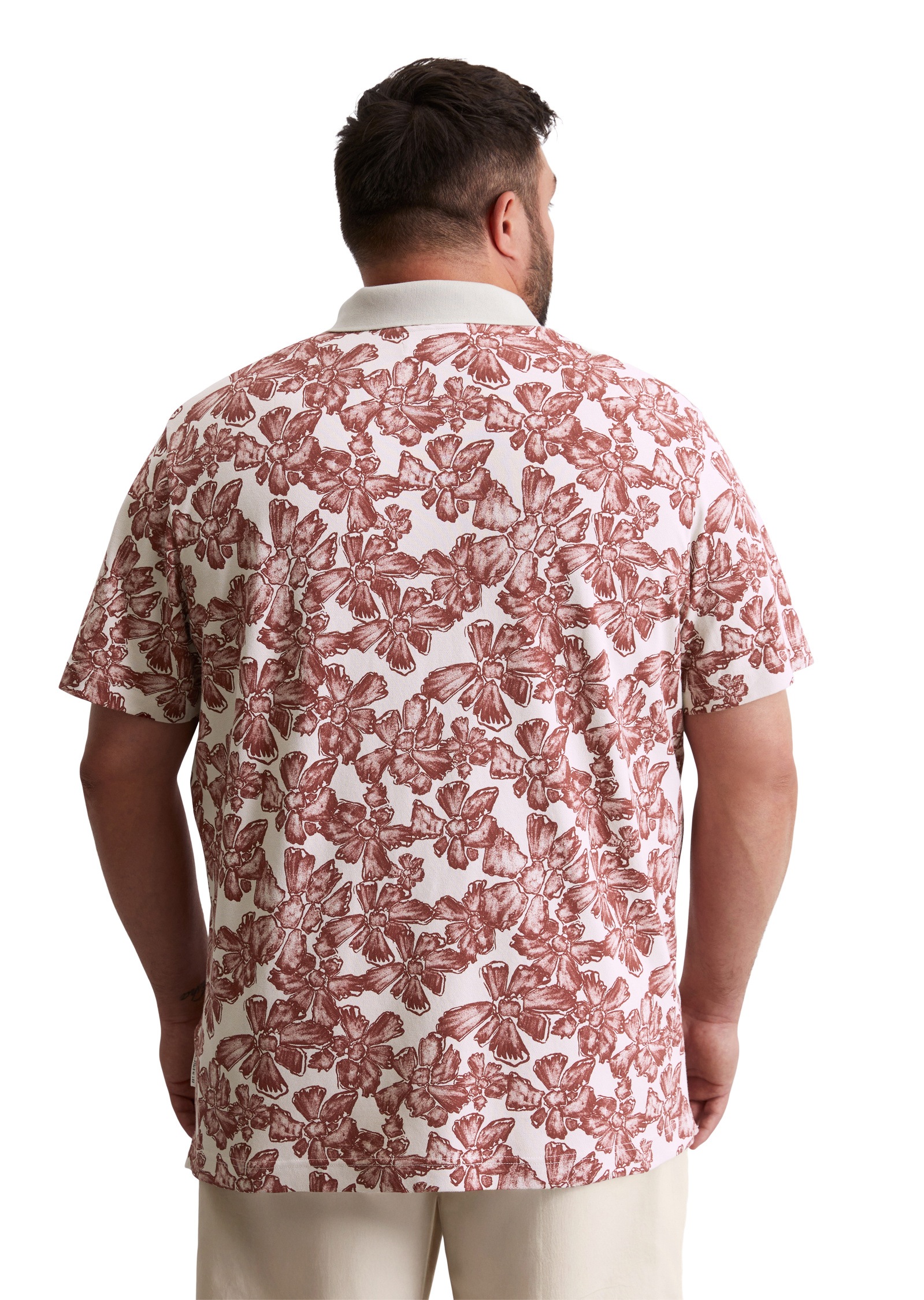 Marc O'Polo Poloshirt »aus Bio-Baumwoll-Mix«