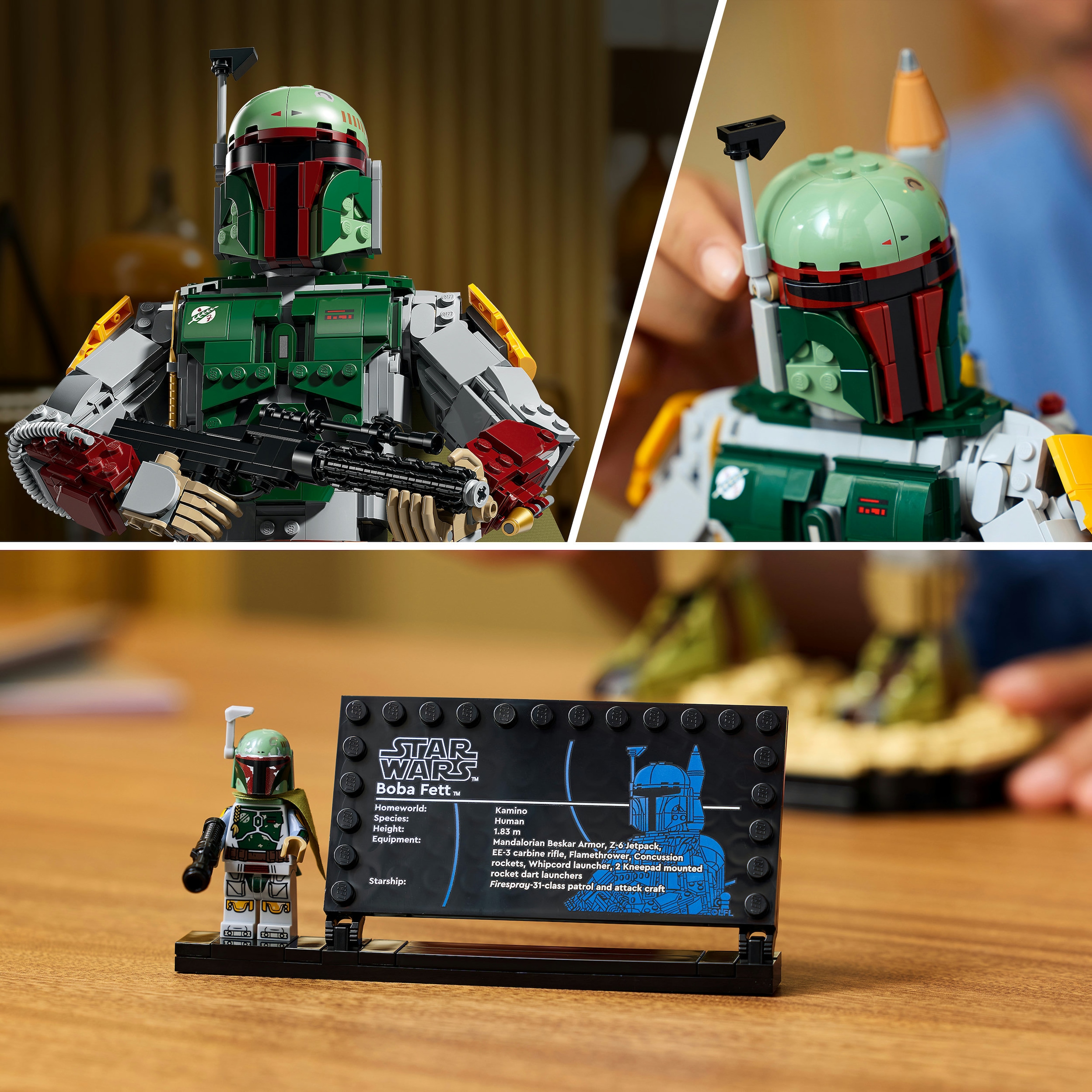 LEGO® Konstruktionsspielsteine »Boba Fett (75455), LEGO Star Wars™« Made in Europe