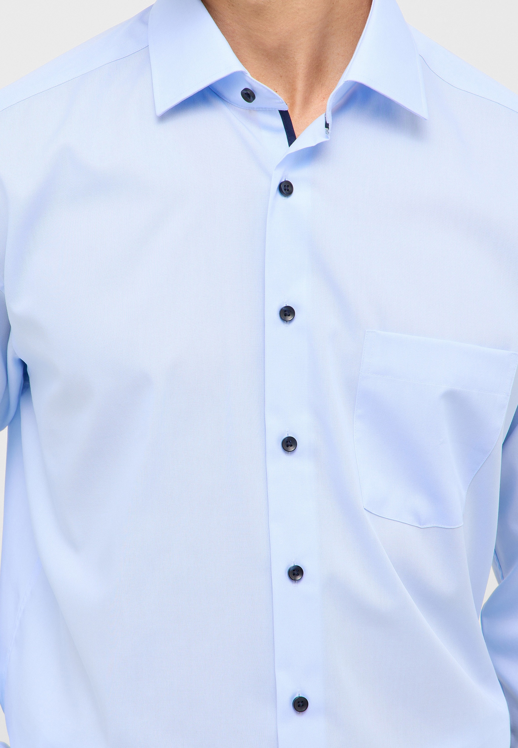 Thumbnail - Eterna Langarmhemd "MODERN FIT" NON IRON (bügelfrei)