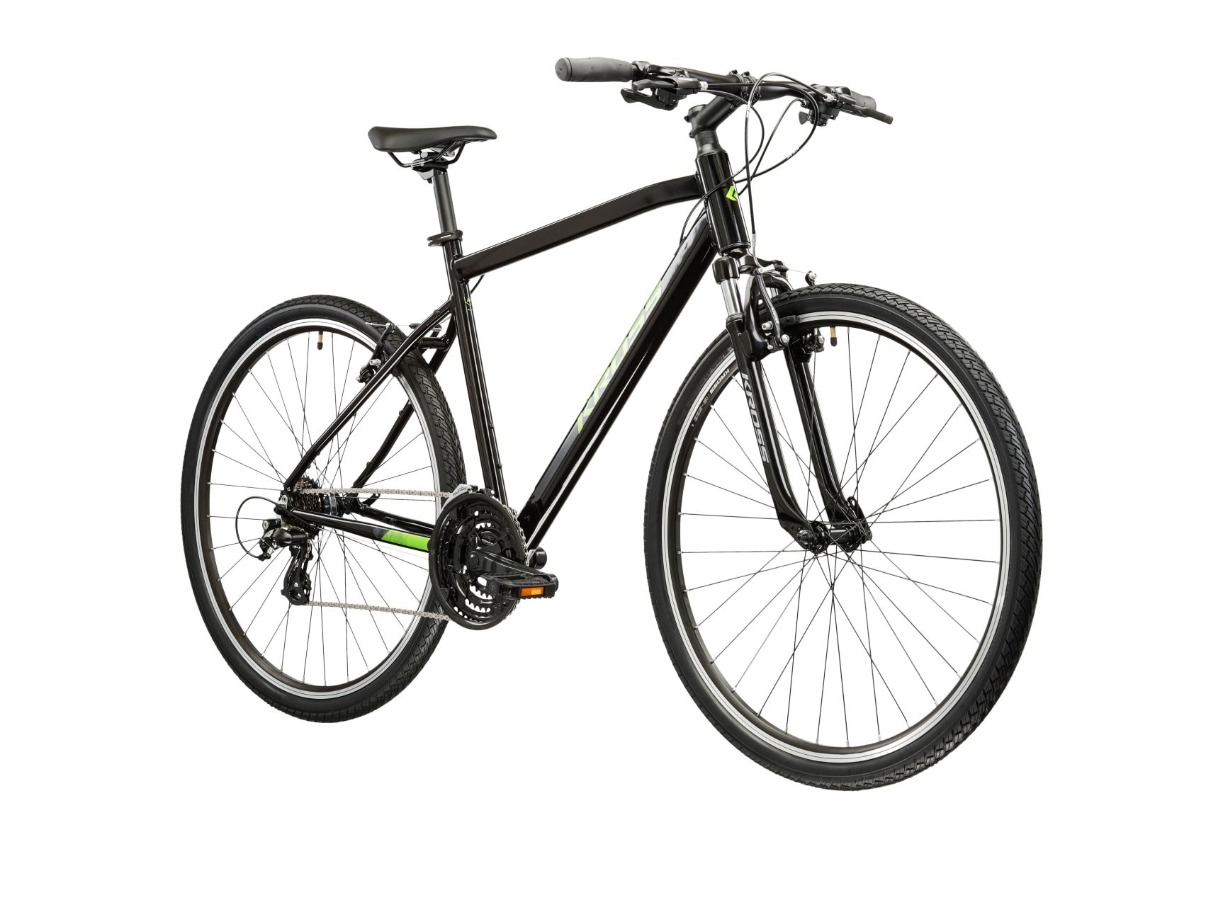 Kross Crossrad »Evado 2.0 schwarz« 21 Gang Shimano ALTUS M310 Schaltwerk Kettenschaltung