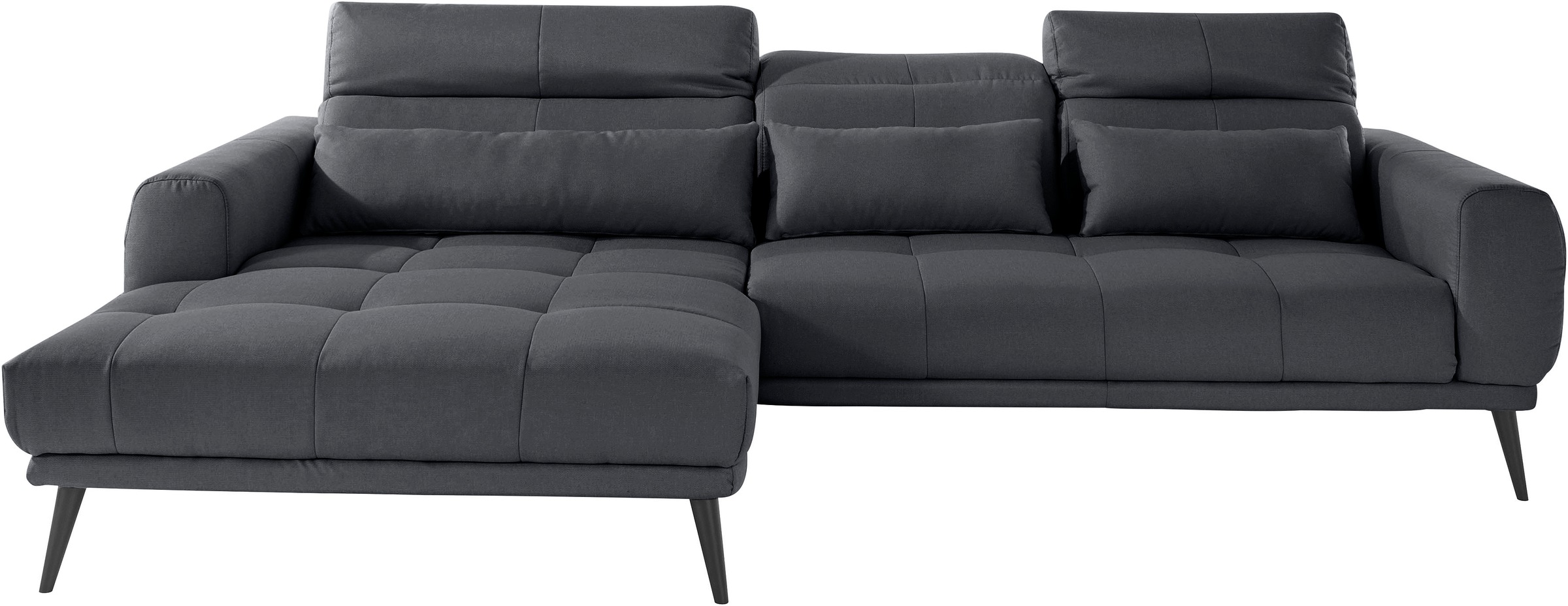 TRENDMANUFAKTUR Ecksofa »Bourbon«, wahlweise mit Bettfunktion und Bettkasten,  Tiefe Sitzfläche 54 cm bestellen | BAUR