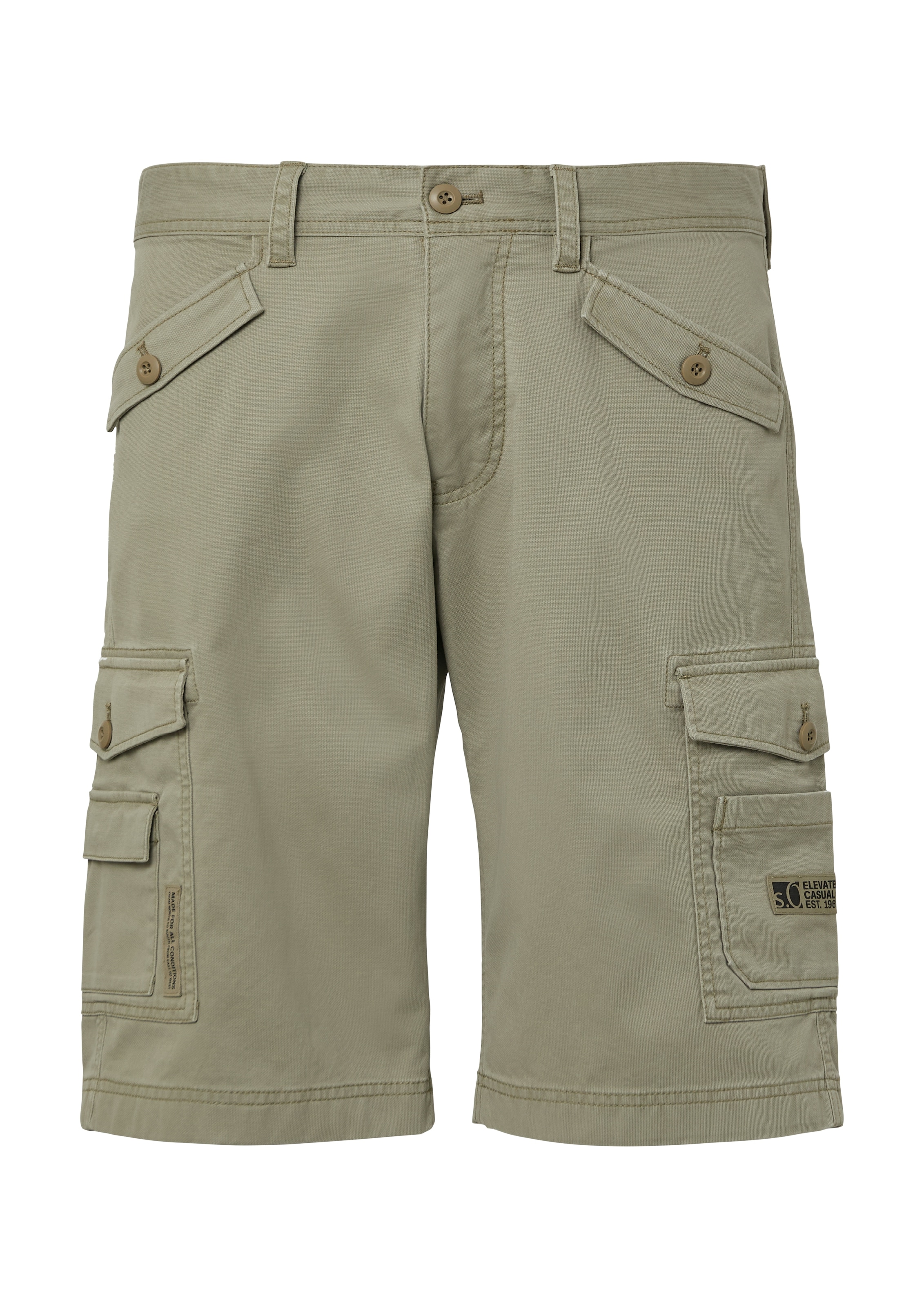 s.Oliver Cargobermudas, mit Cargo Taschen