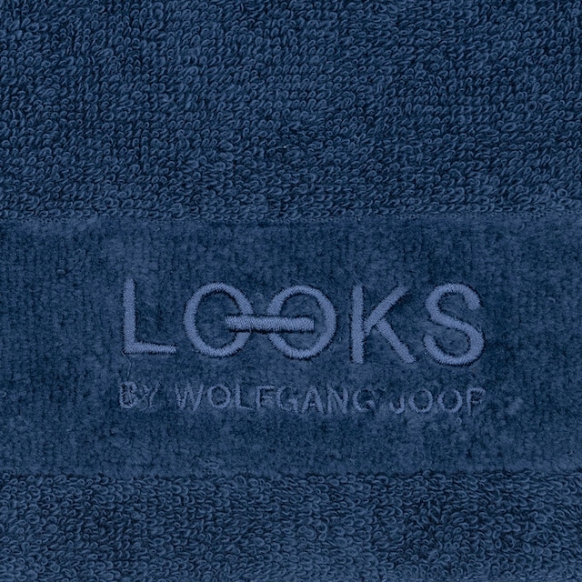 LOOKS by Wolfgang Joop Handtuch »LOOKS«, (1 St.), mit Logobestickung auf  Rechnung | BAUR