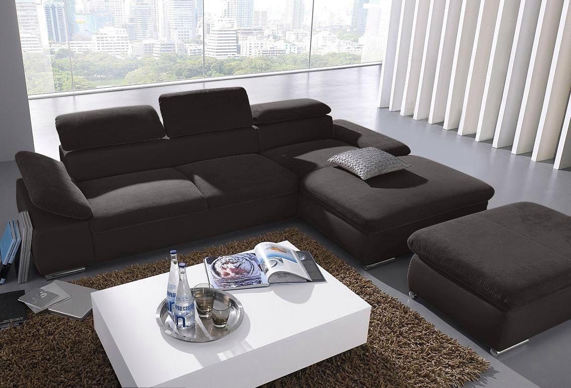sit&more Ecksofa "Valantine L-Form, B: 286 cm" mit Arm- & Kopfteilverstellung, optional mit Schlaffunktion