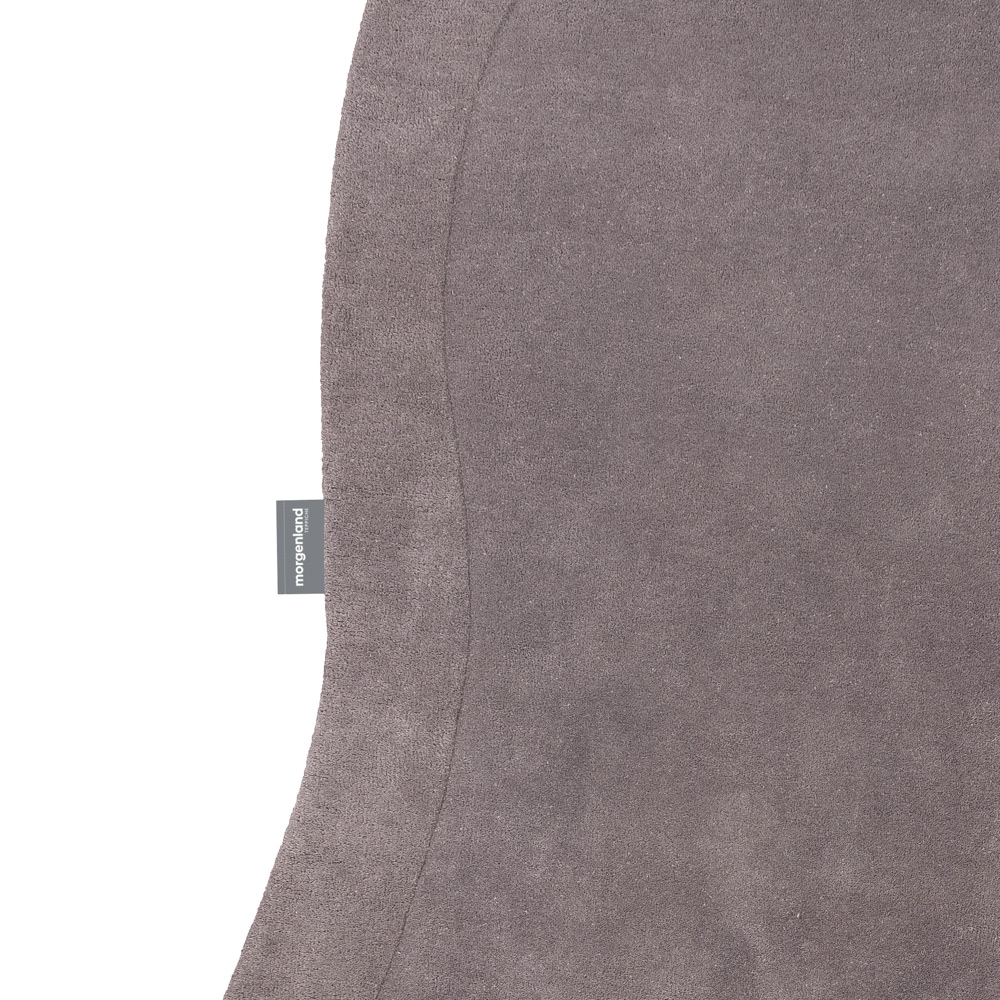 morgenland Wollteppich »Wollteppich - Opuence - oval«, oval, 1 mm Höhe, Sehr weicher Flor
