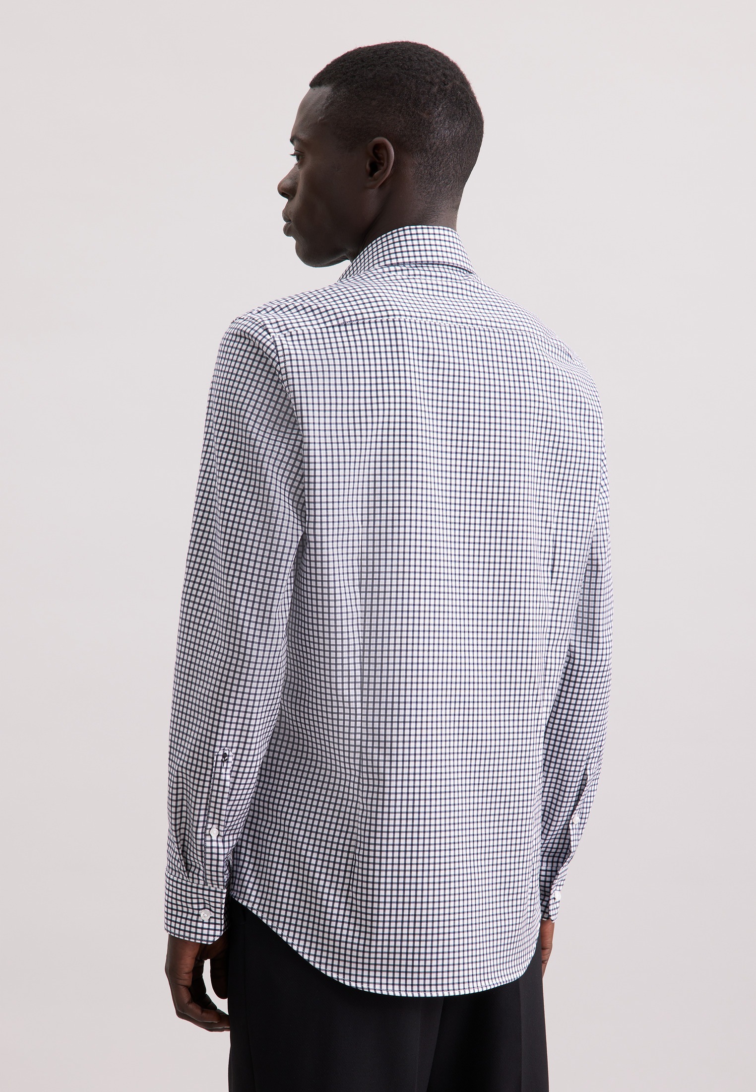 seidensticker Businesshemd "Schwarze Rose", Shaped 1/1 Covered-Button-Down- günstig online kaufen