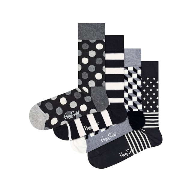 Socks Paar), Socks Happy Socken, White (Packung, & Black Set Classic BAUR | Gift 4 bestellen