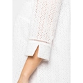 Sheego Sommerkleid »Spitzenkleid«, mit Lochmuster und blickdichtem Unterkleid
