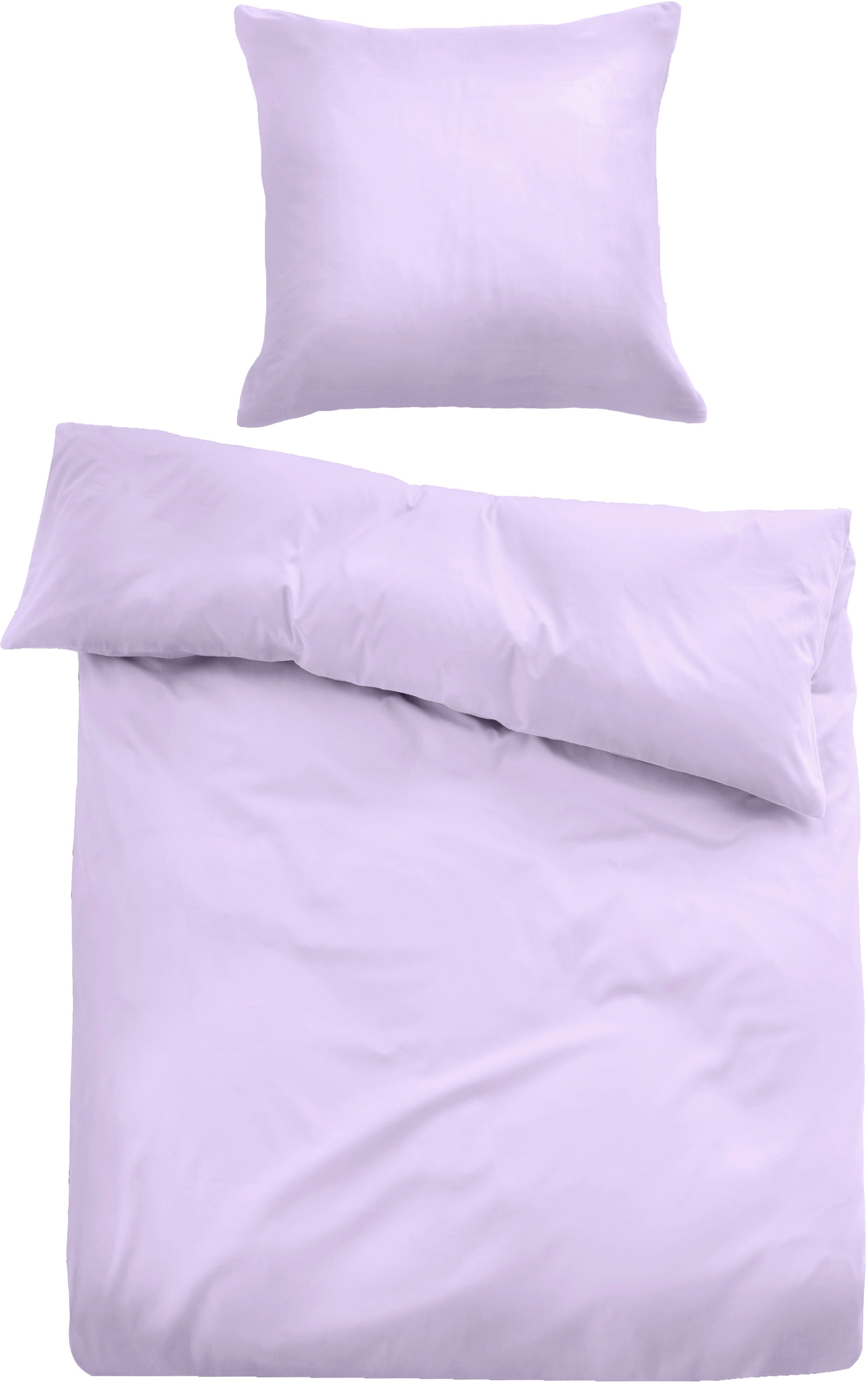 TOM TAILOR HOME Bettwäsche »Solid Colors«, feinfädige, angenehm leichte Perkal Bettwäsche, aus 100% Baumwolle
