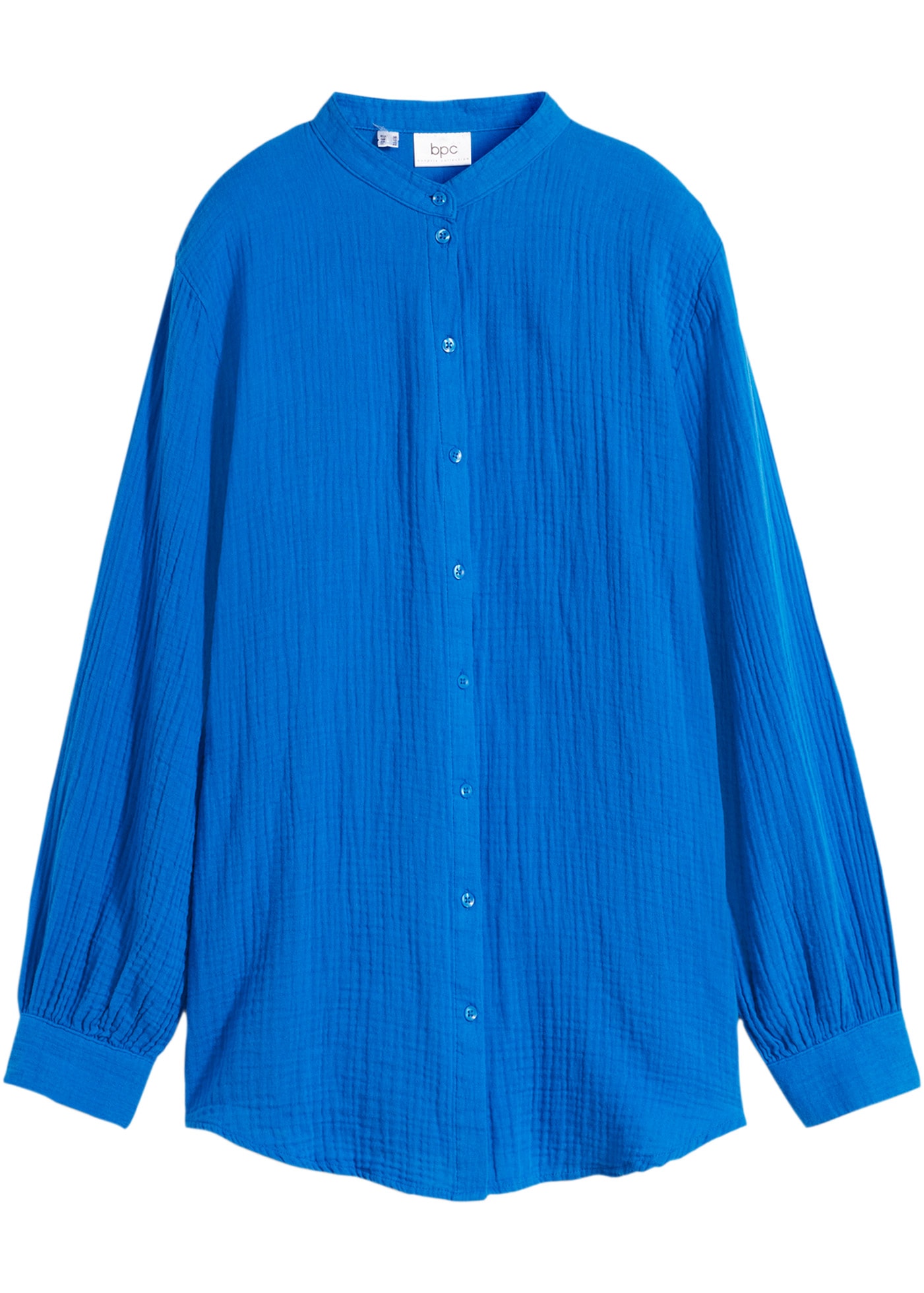 bonprix Langarmbluse »Musselin-Longbluse aus Baumwolle«, Musselin-Longbluse aus Baumwolle
