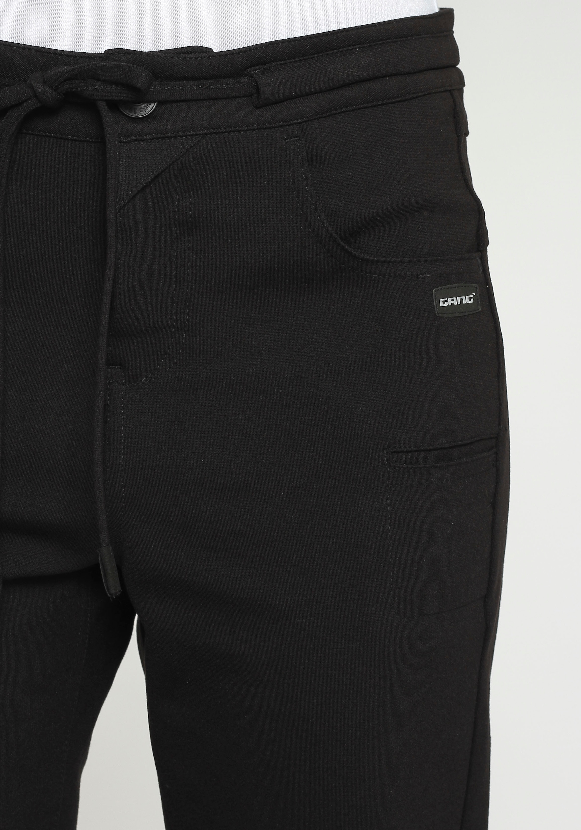 GANG 5-Pocket-Hose der in »94AMELIE-JOGGER«, mit | und Bund BAUR elastischen Taille kaufen Bindeband