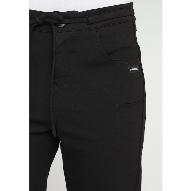 GANG 5-Pocket-Hose »94AMELIE-JOGGER«, mit elastischen Bund und Bindeband in  der Taille kaufen | BAUR