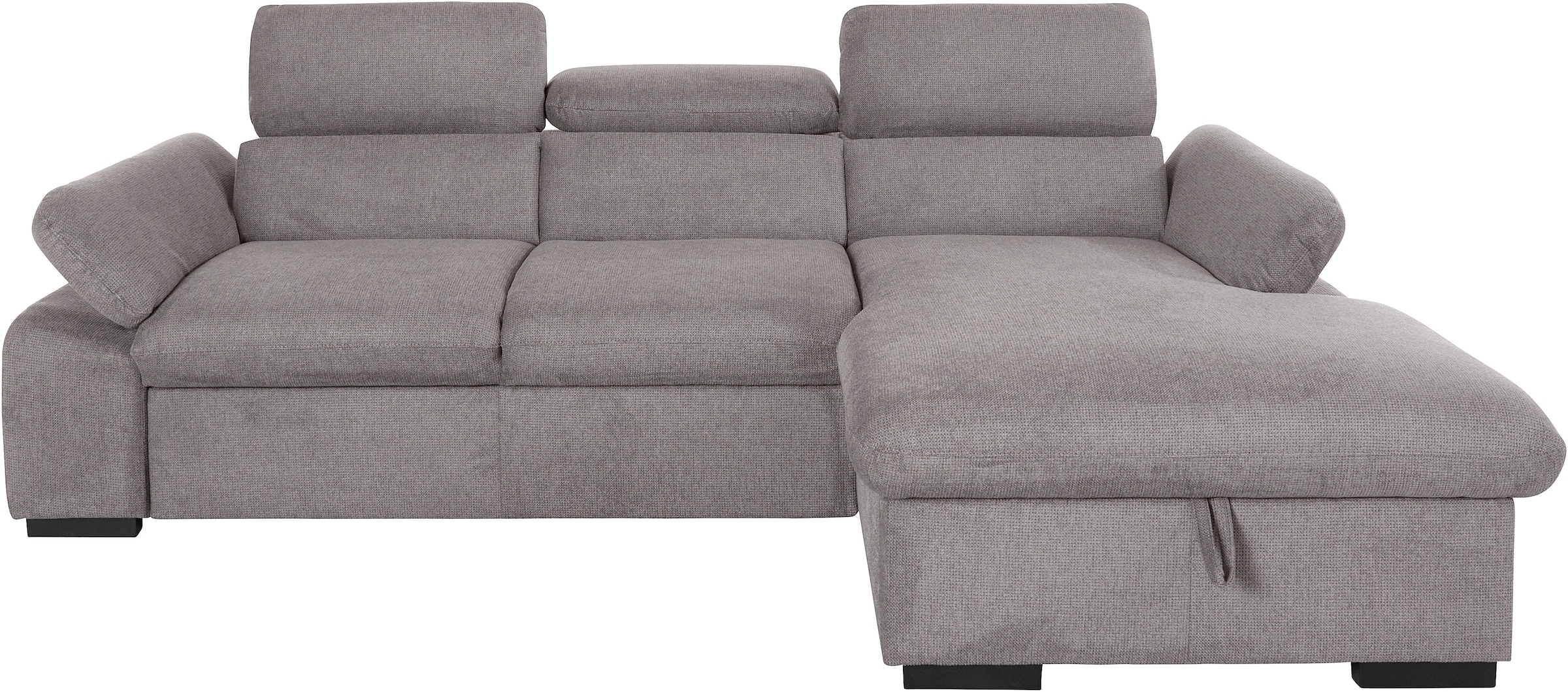 COTTA Ecksofa "Lola L-Form mit Kopfteilfunktion & Hocker", (Set, mit Hocker günstig online kaufen