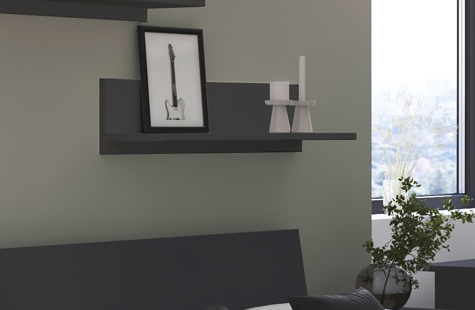 rauch Wandregal "Wandboard Regal Hängeregal JOEL" Belastbarkeit: 5kg günstig online kaufen