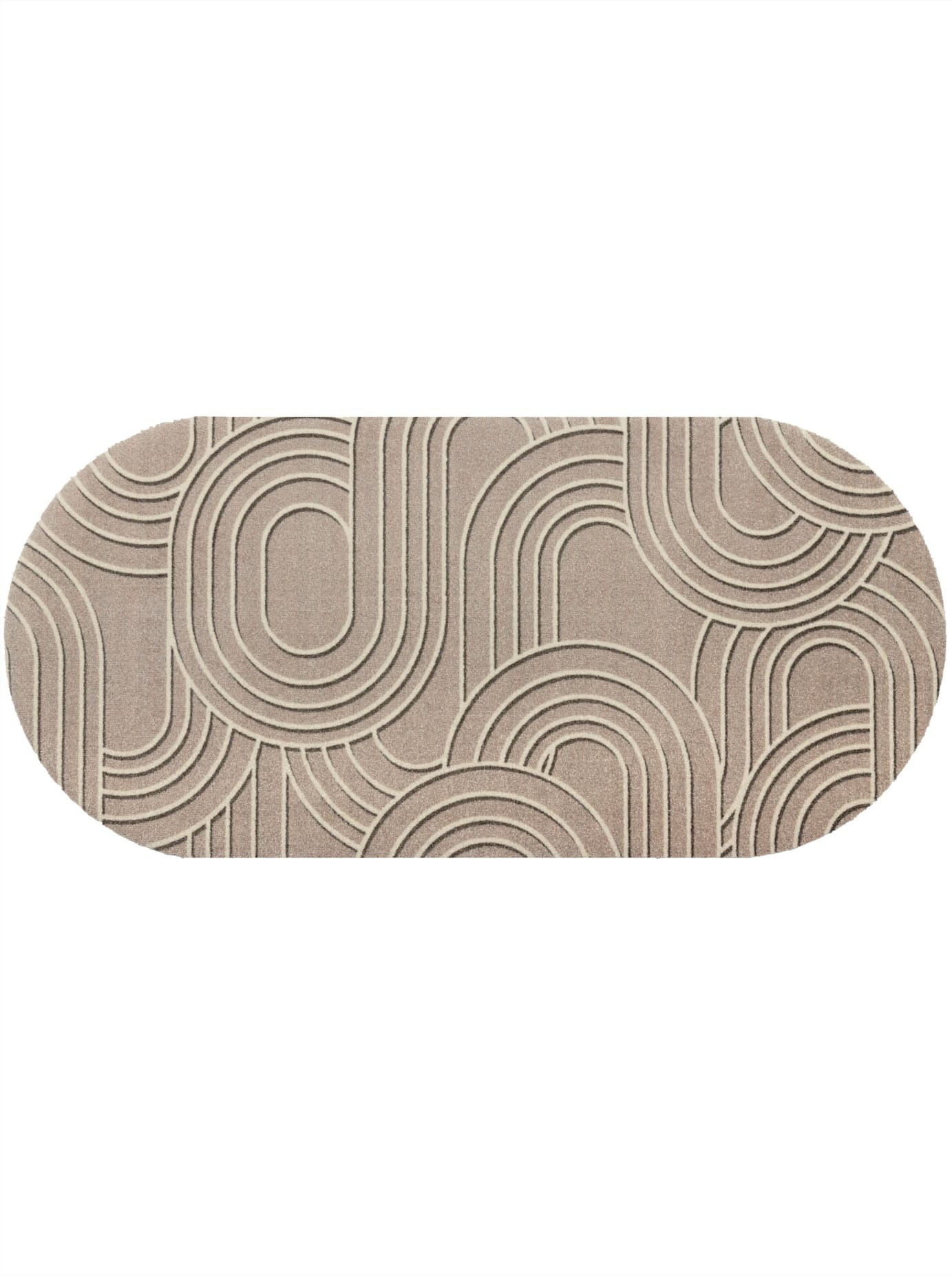 wash+dry by Kleen-Tex Fußmatte oval 9 mm Höhe günstig online kaufen