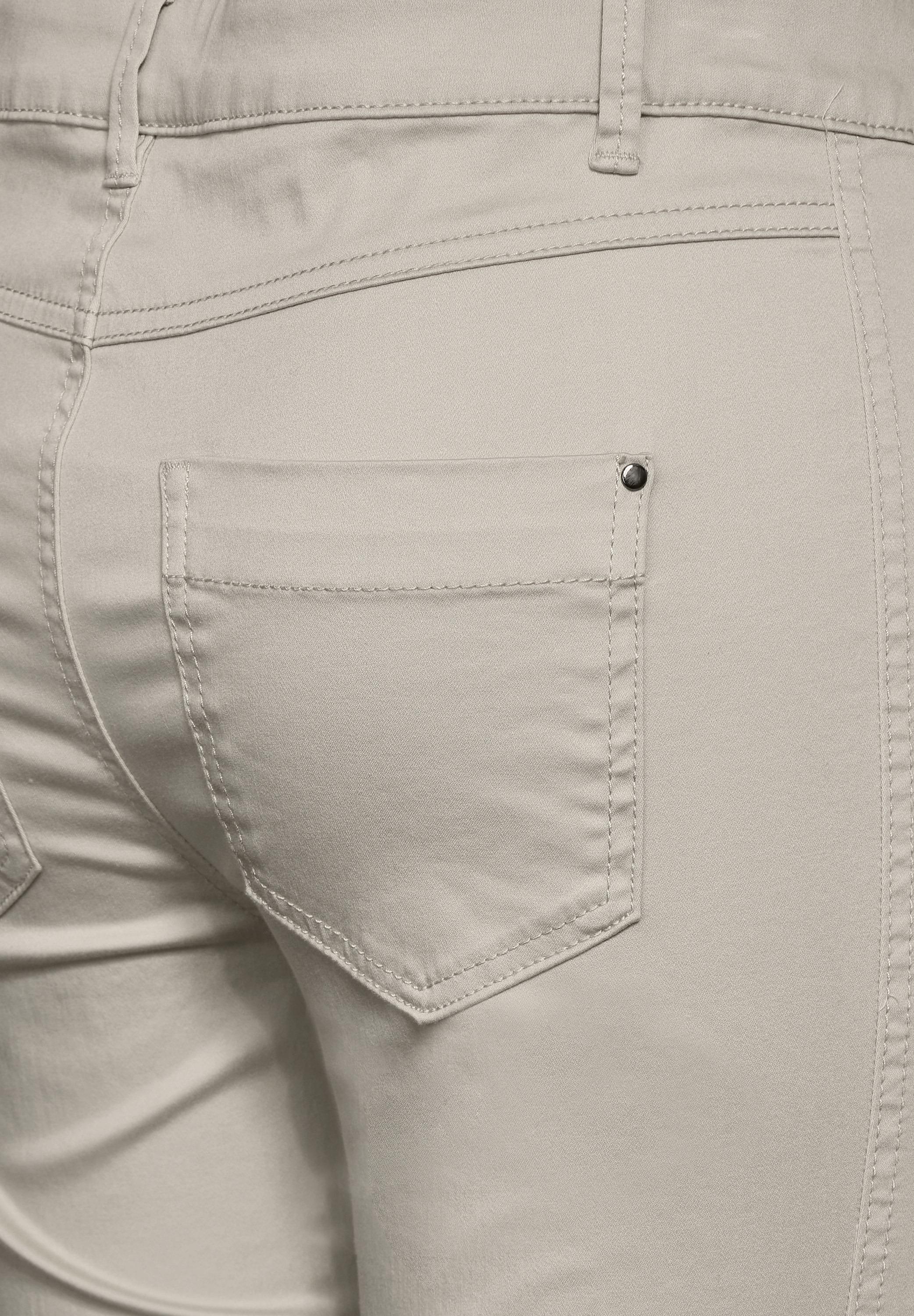 STREET ONE 7/8-Hose, aus Baumwolle mit Stretchanteil