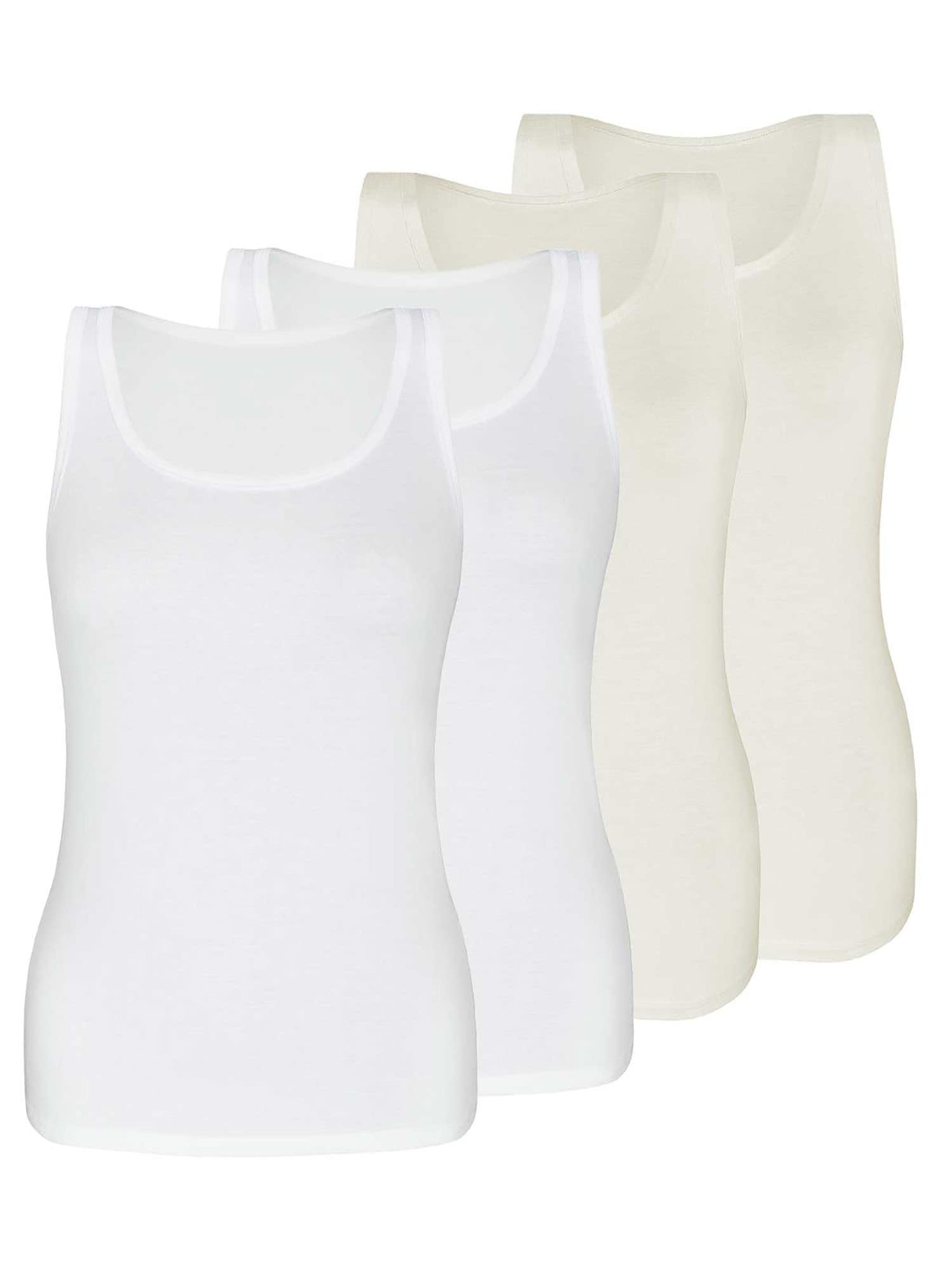 Sassa Achseltop "4er Sparpack Top LOVELY SKIN"