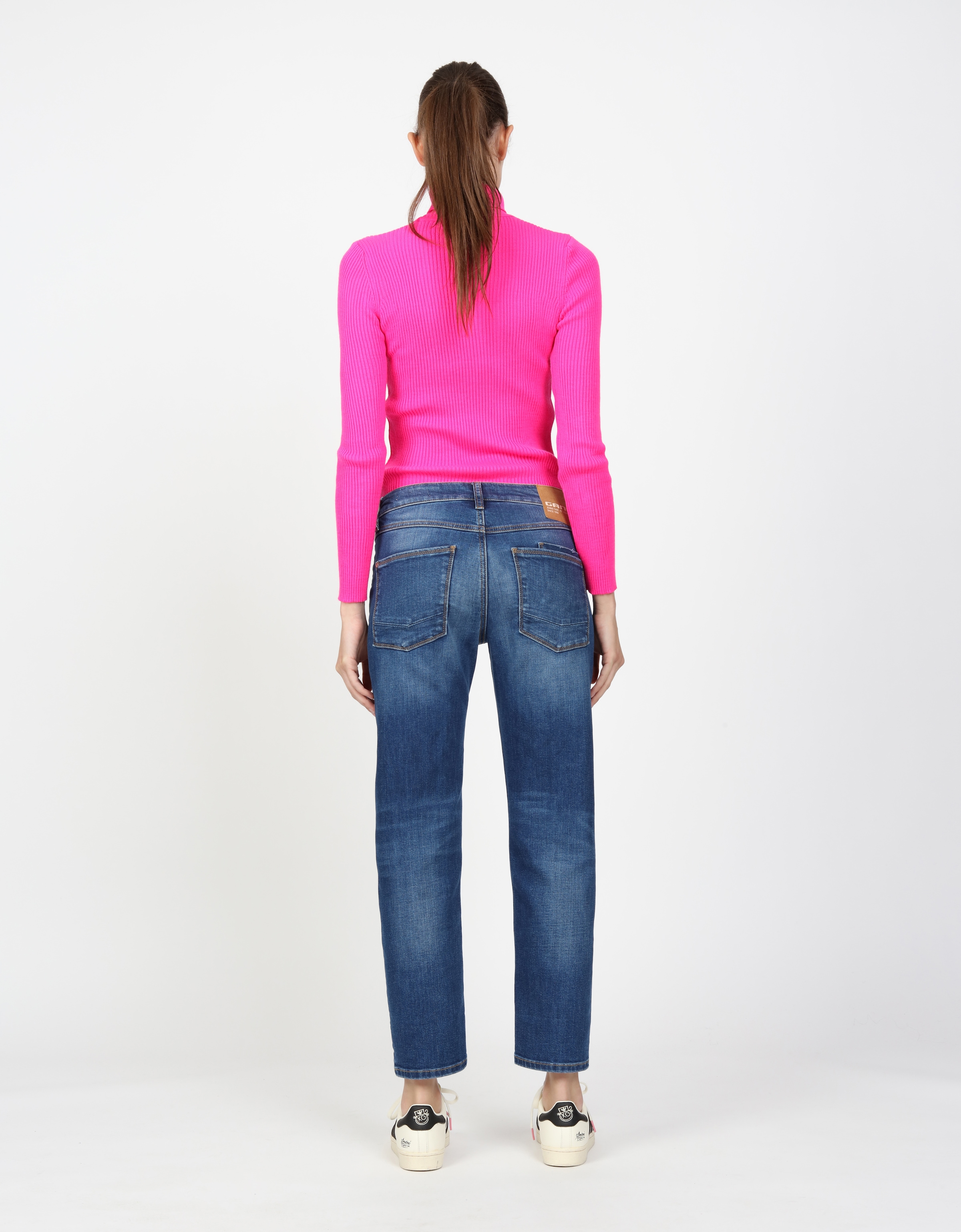 GANG Boyfriend-Jeans »94NADIA«, 5-Pocket Style mit Reißverschluss und Knopf