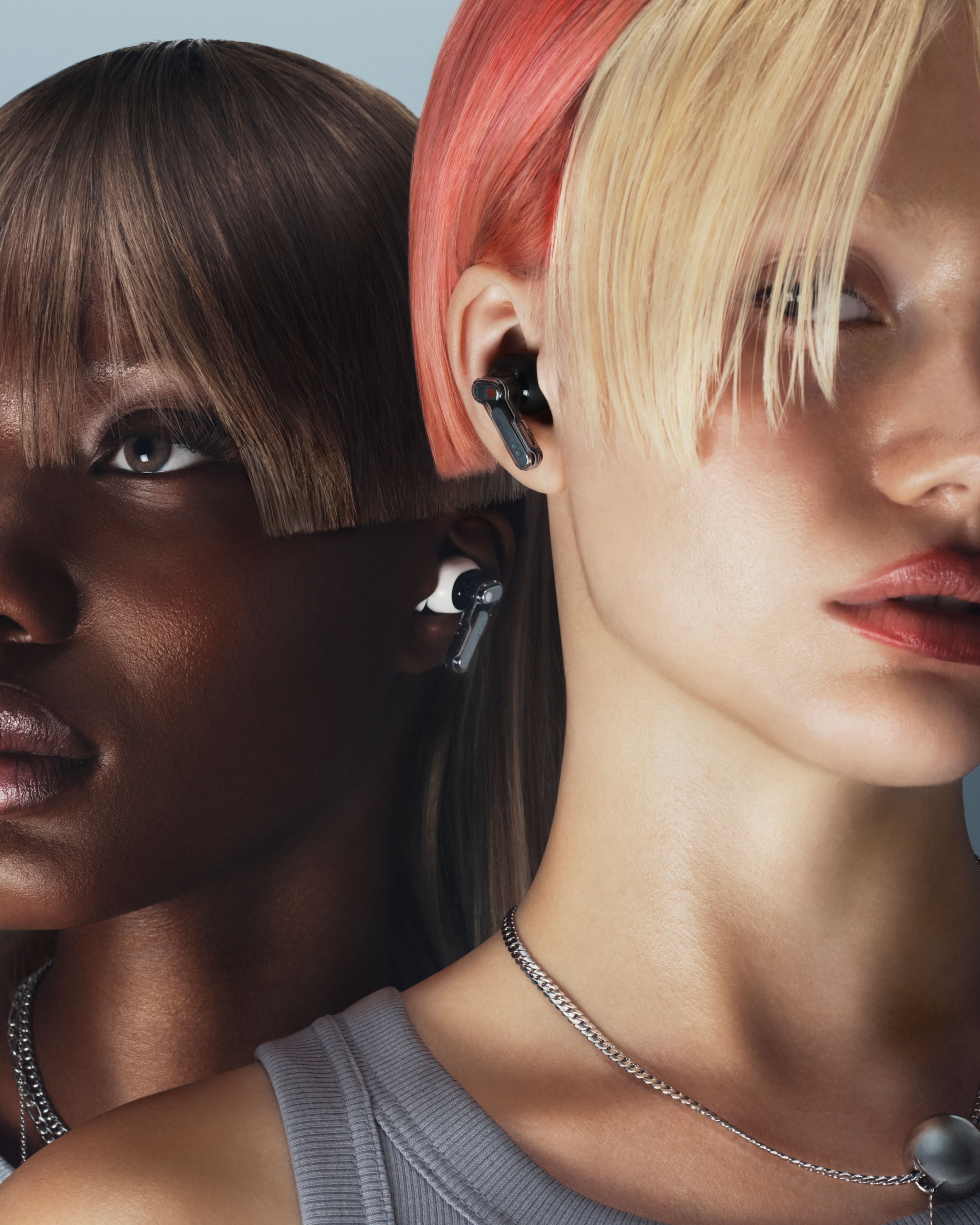 NOTHING wireless In-Ear-Kopfhörer »Ear (3)« Bluetooth Active Noise Cancelling (ANC) | integrierte Steuerung für Anrufe und Musik