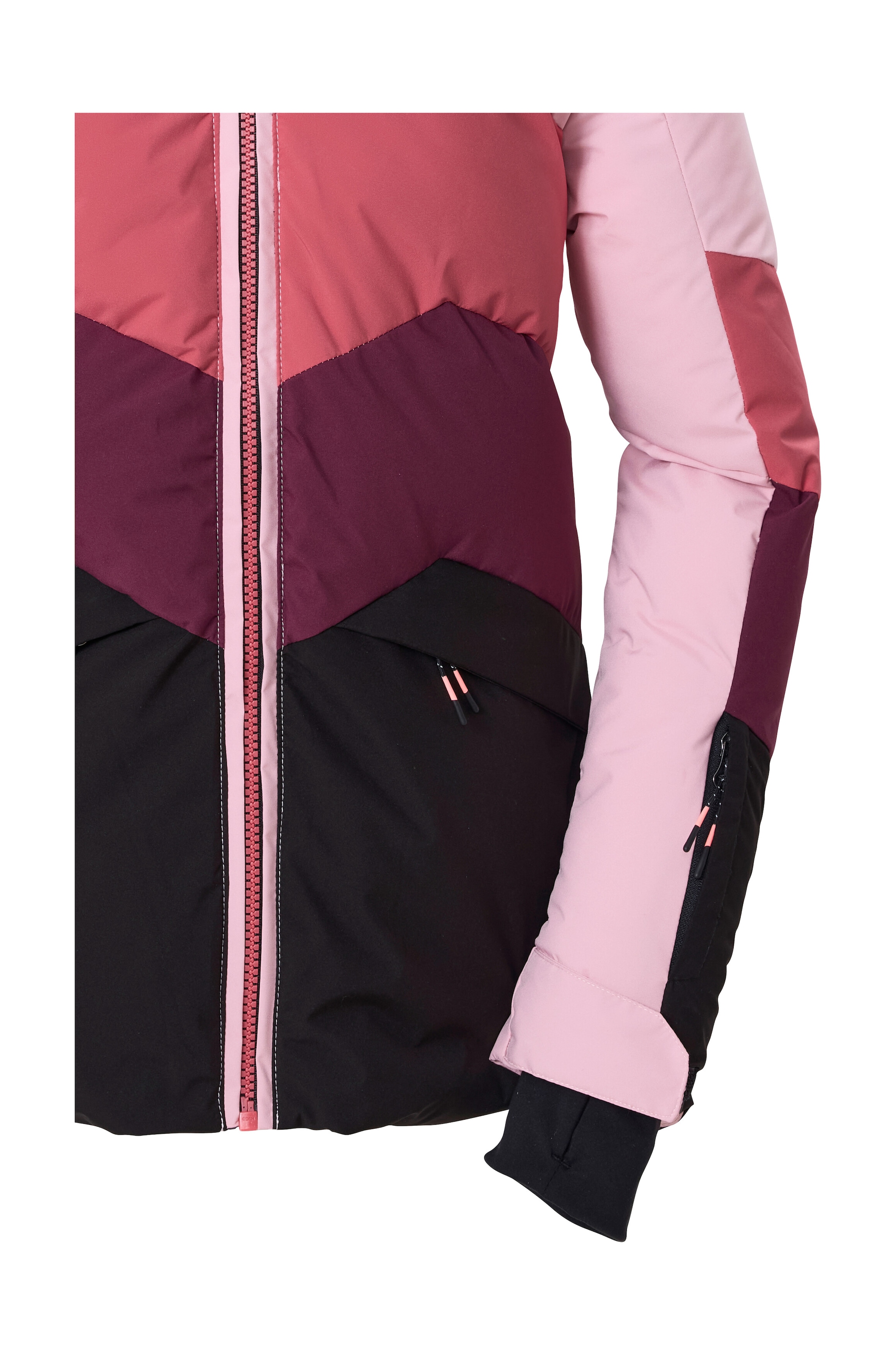 Killtec Skijacke »KSW 195 GRLS SKI JCKT« Winddichte, wasserabweisende Kinder-Ski-Steppjacke mit Schneefang