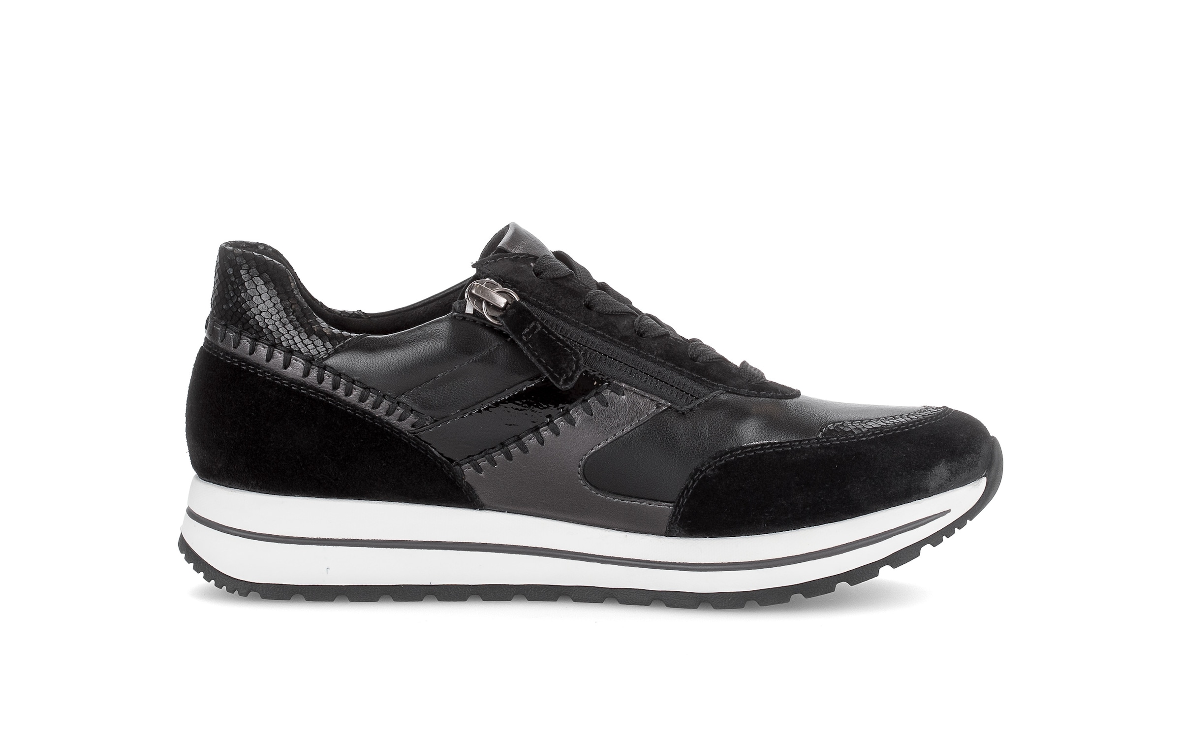Gabor Keilsneaker  Schnürschuh, Halbschuh in Komfortweite H (= sehr weit)
