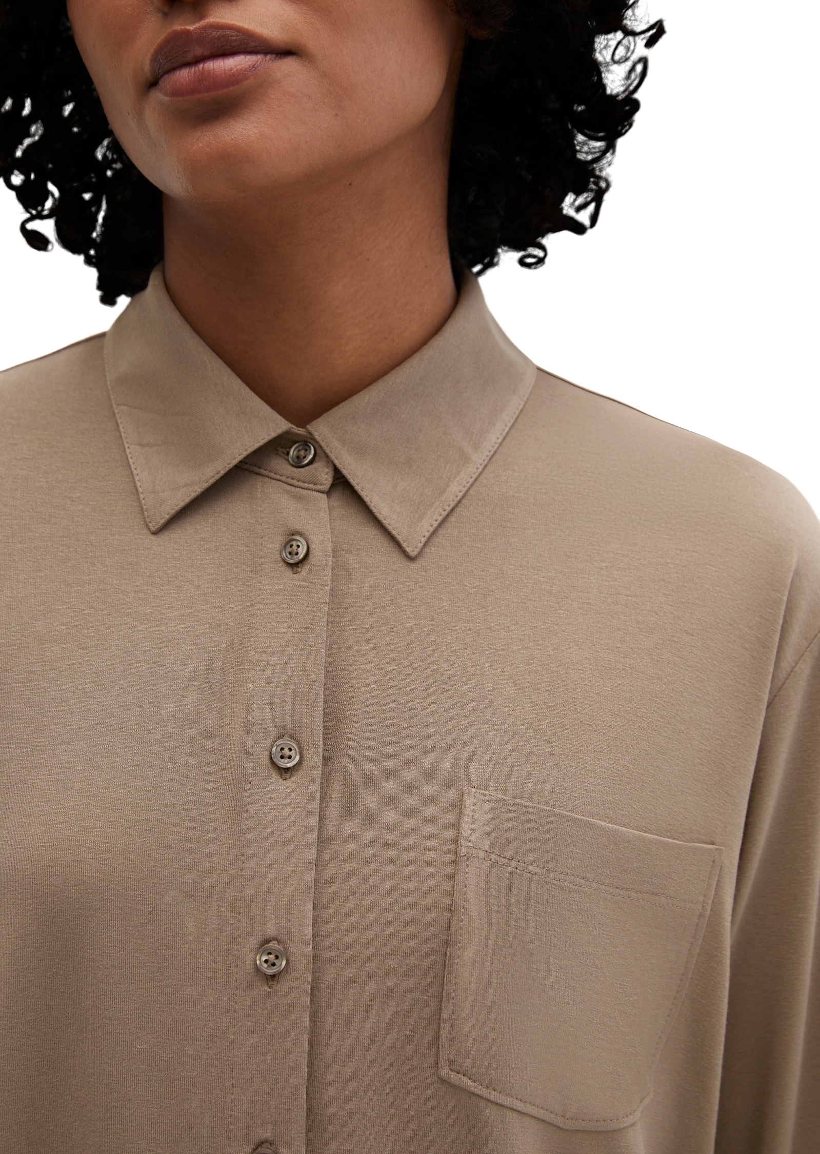 Marc O'Polo Blusenshirt »aus LENZING™ ECOVERO™«