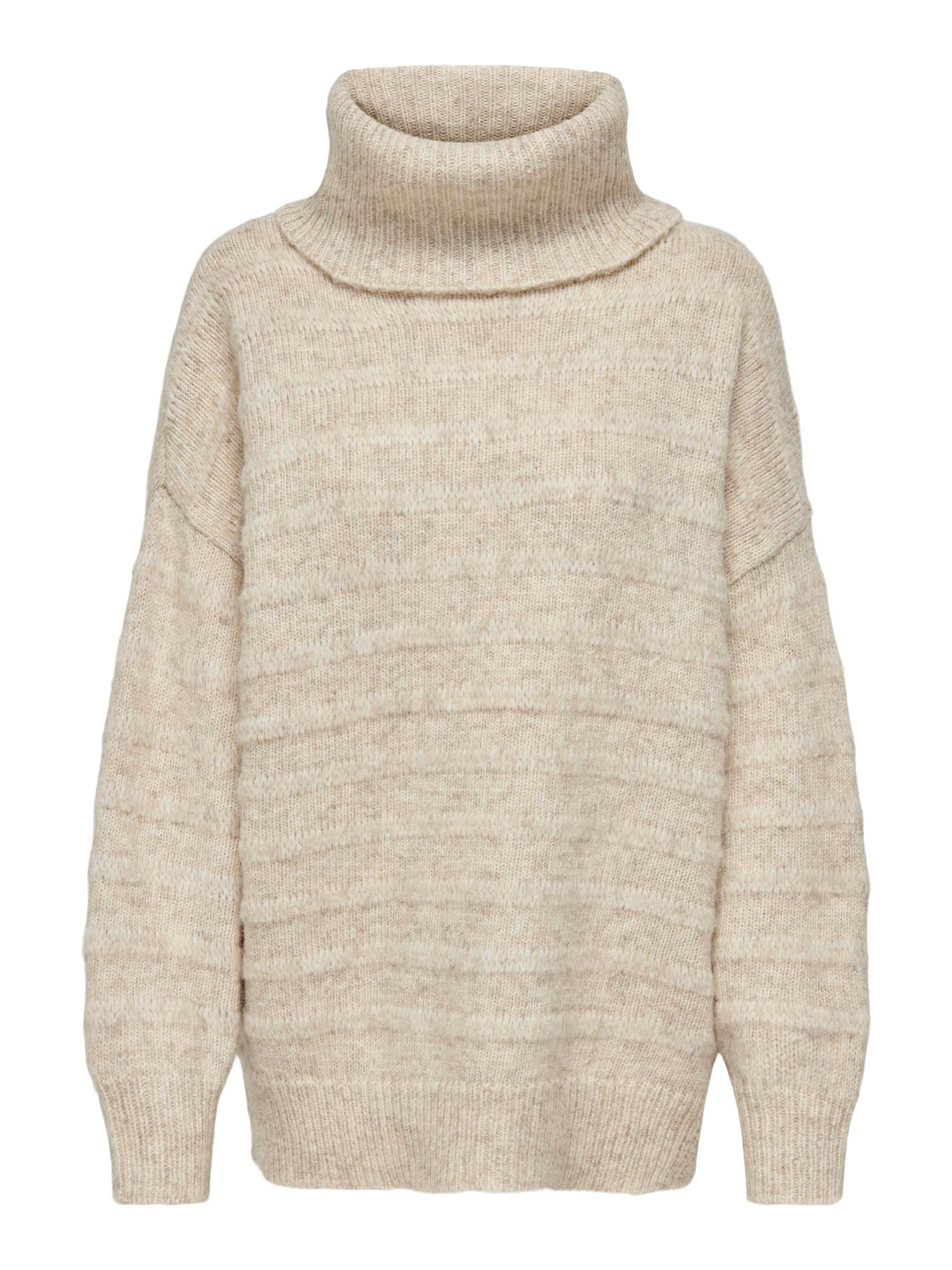 ONLY Rollkragenpullover »ONLCELINA LIFE LS LOOSE ROLLNECK CC KNT«