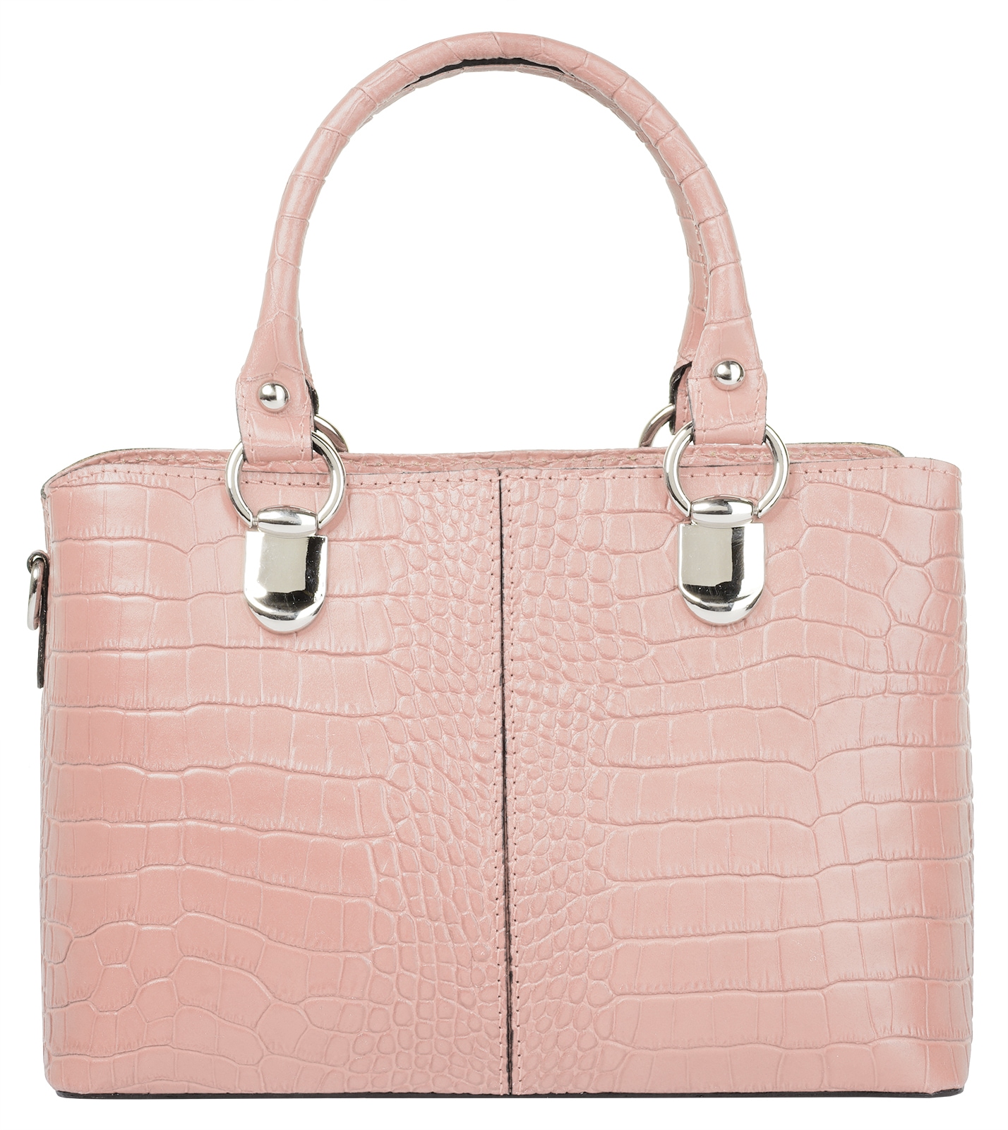 Cluty Umhängetasche, echt Leder, Made in Italy