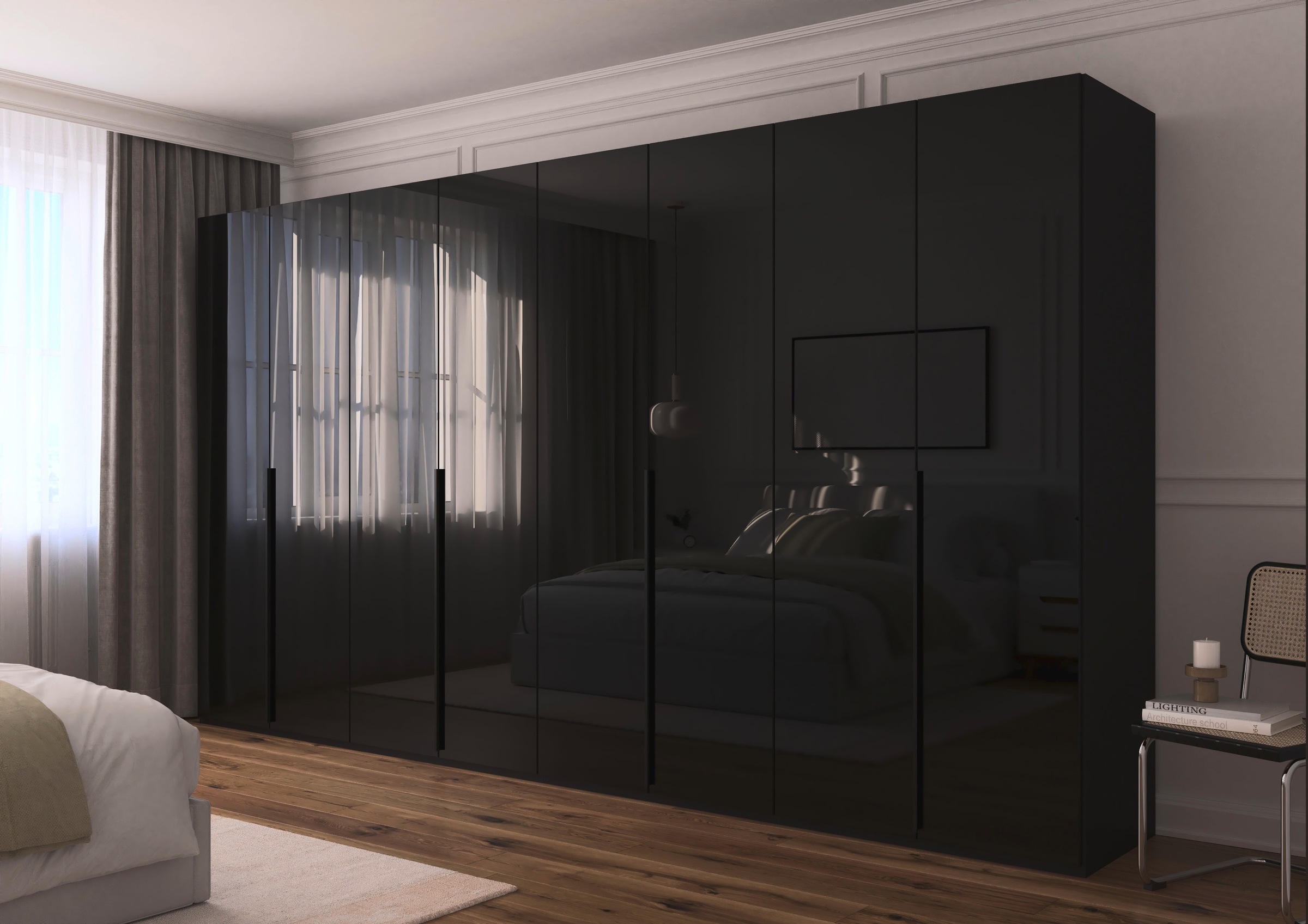 Thumbnail - rauch Drehtürenschrank "Kleiderschrank Schrank Garderobe Wäscheschrank BESTSELLER MONTCLAR" 3 Ausstattungen BASIC/CLASSI...