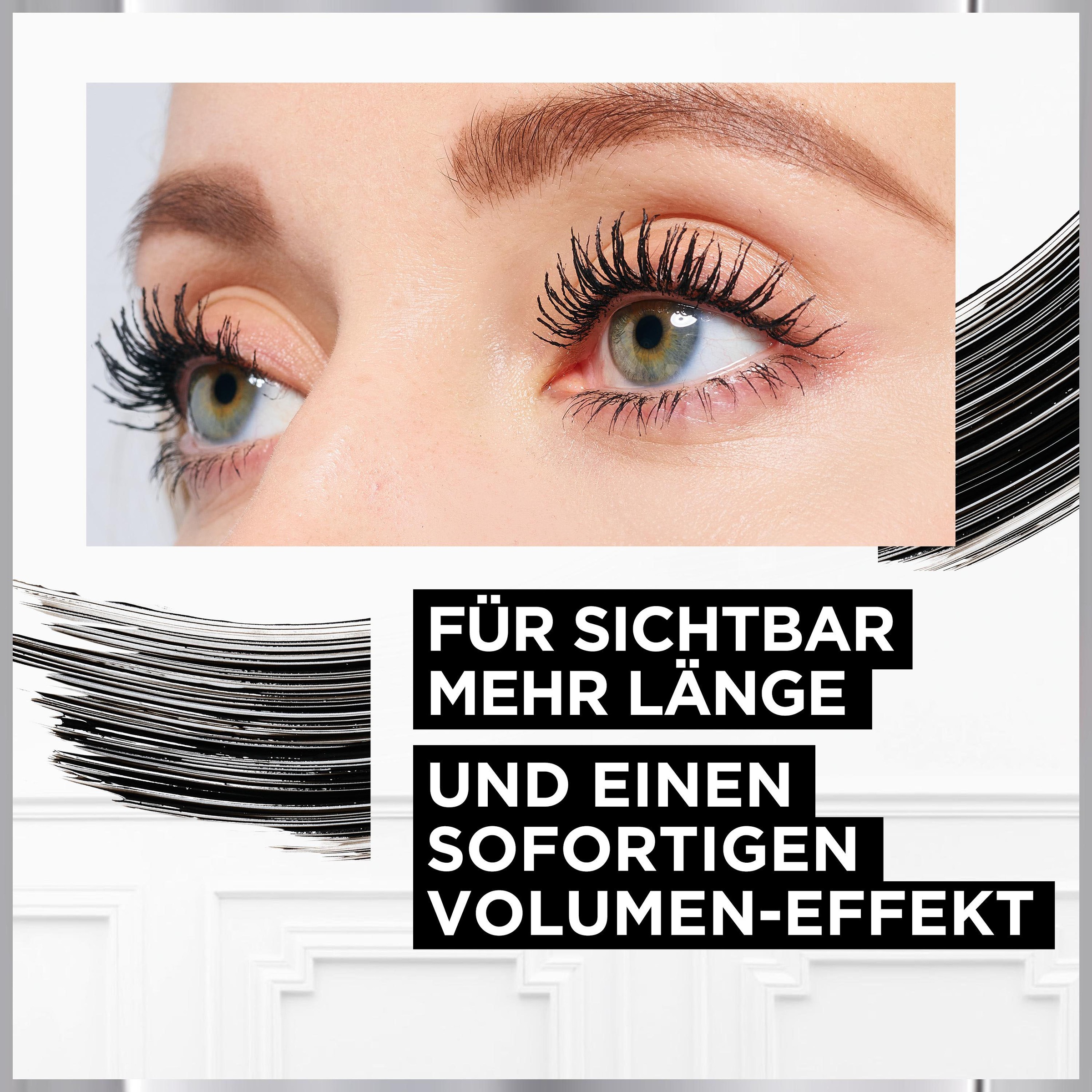 L'ORÉAL PARIS Mascara »ProXXL Volume Mascara schwarz«, mit spezieller Fasertechnologie