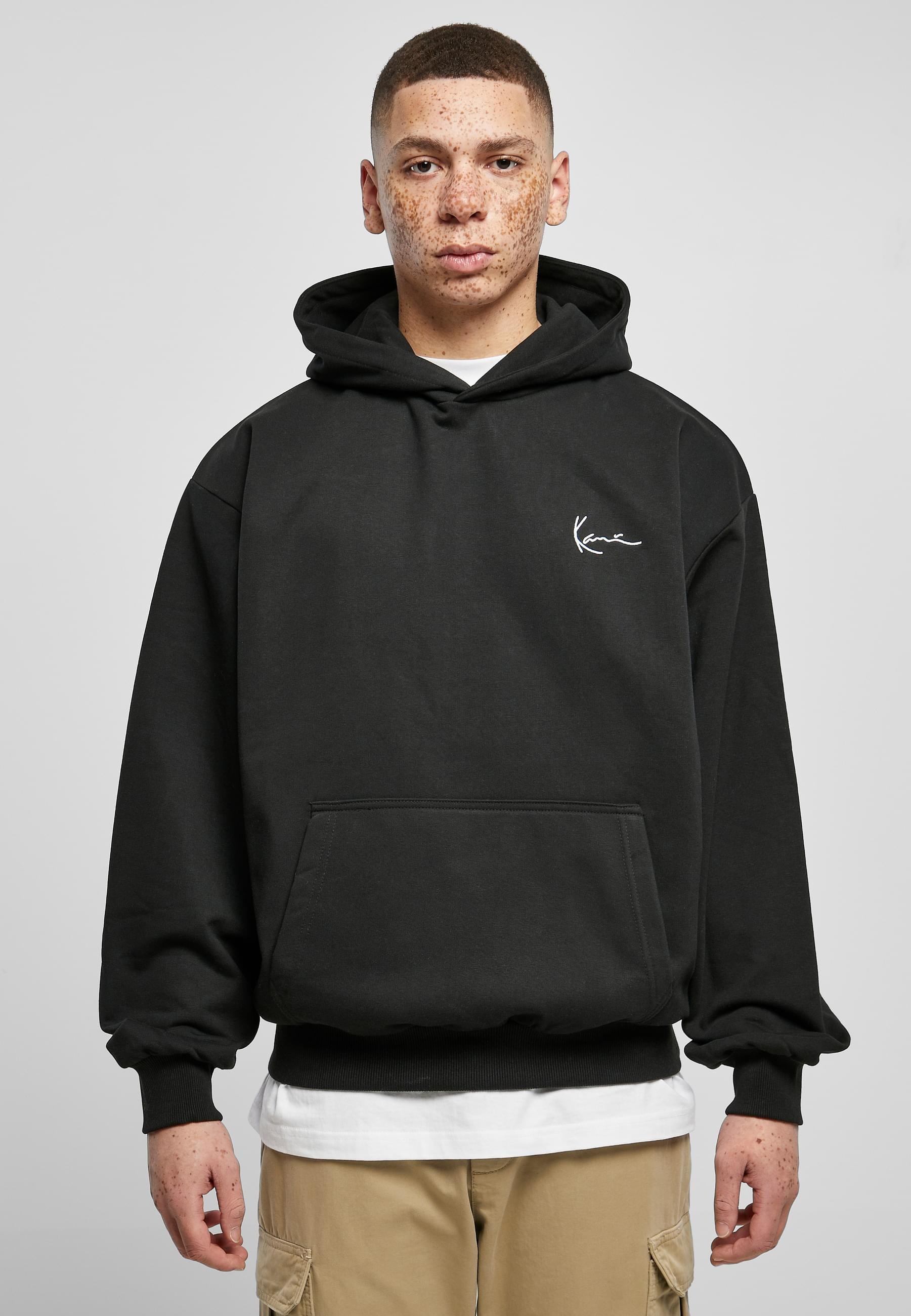 Karl Kani Sweatjacke »Karl Kani Herren KM231-046-2KK Chest Signature OS Hoodie black«