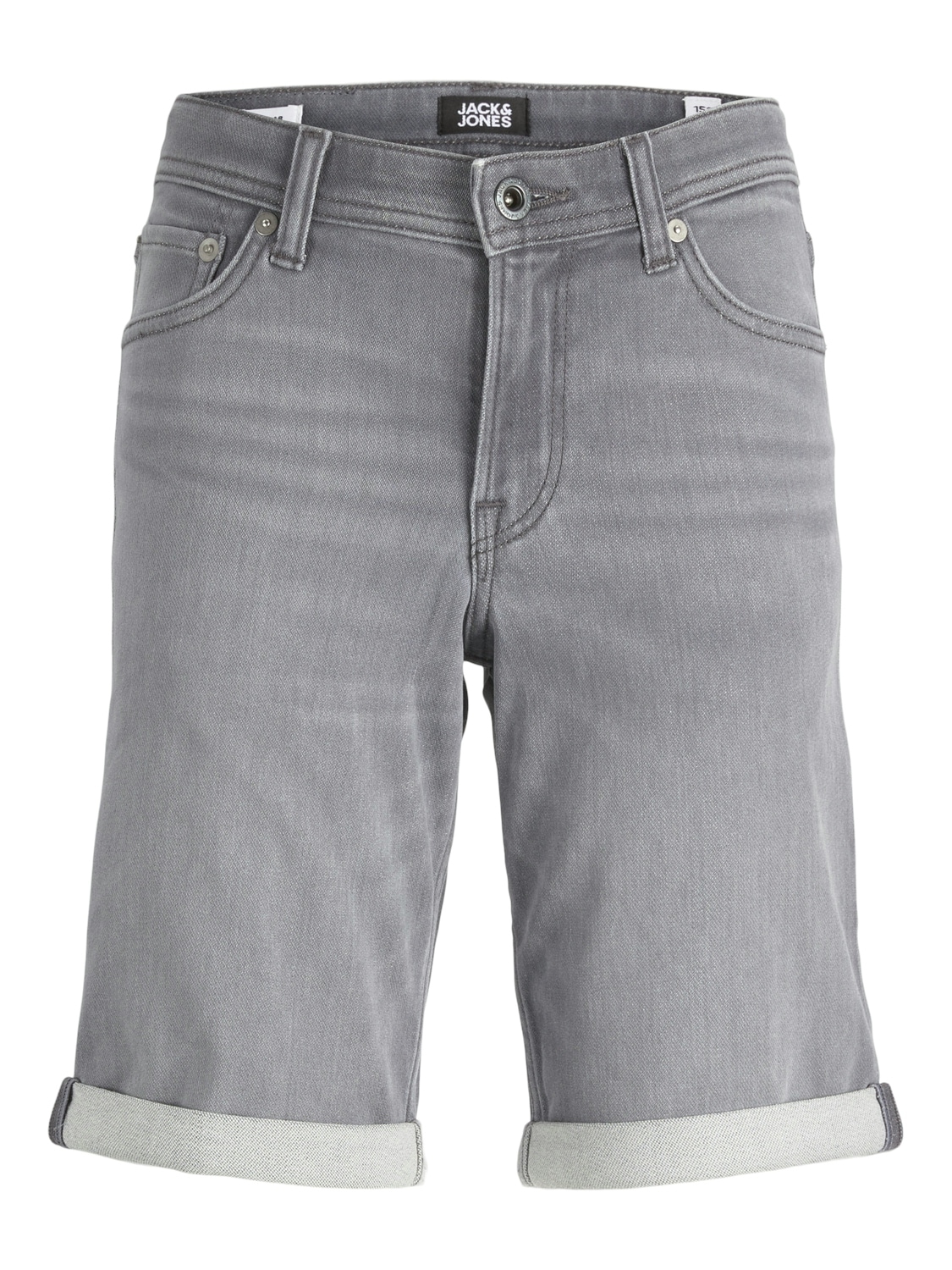 Jack & Jones Junior Jeansshorts »JJIRICK JJICON SHORTS GE«, mit Umschlag