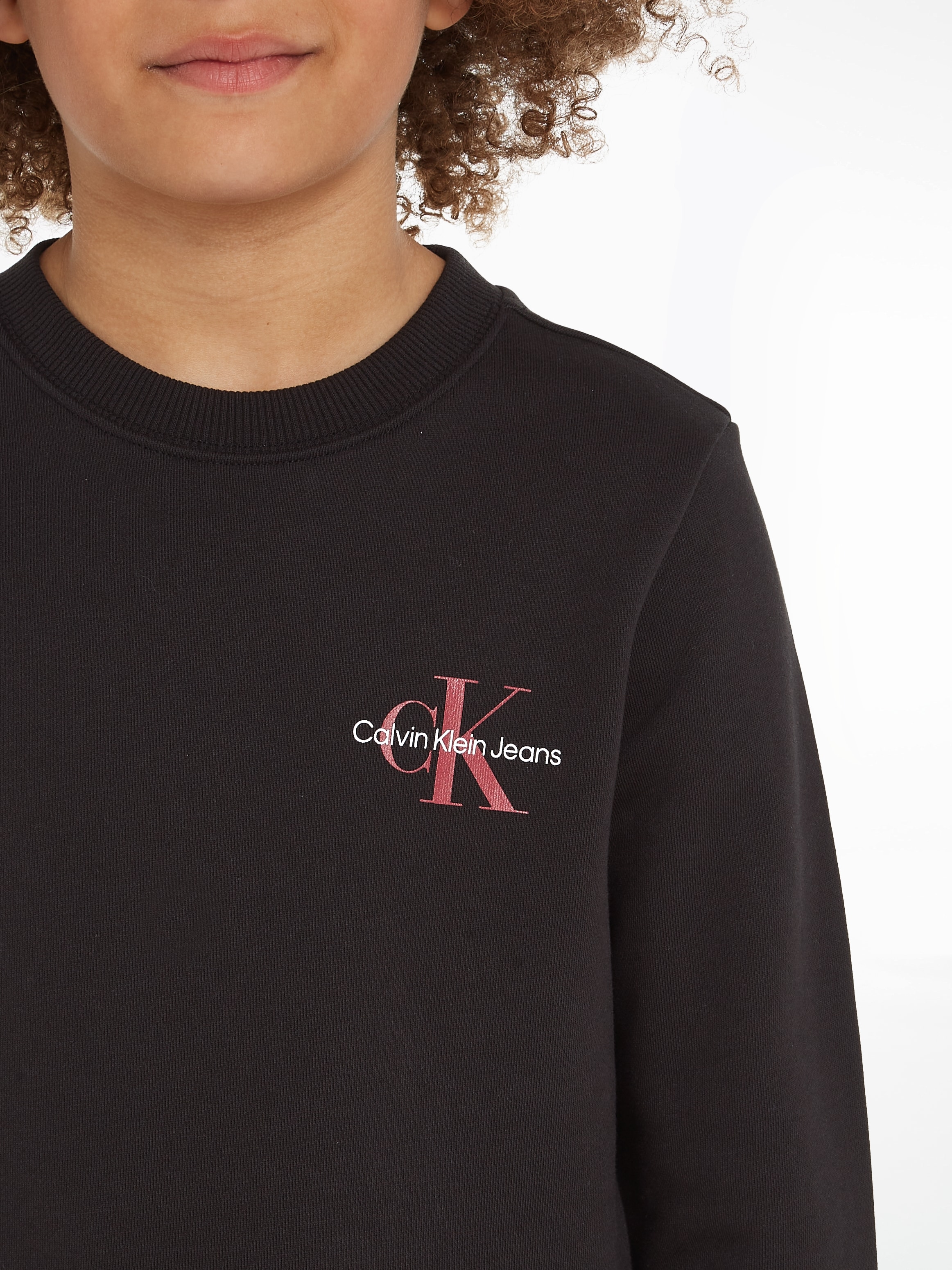 Calvin Klein mit BAUR SWEATSHIRT«, Sweatshirt CN | »MONOGRAM Jeans Logodruck