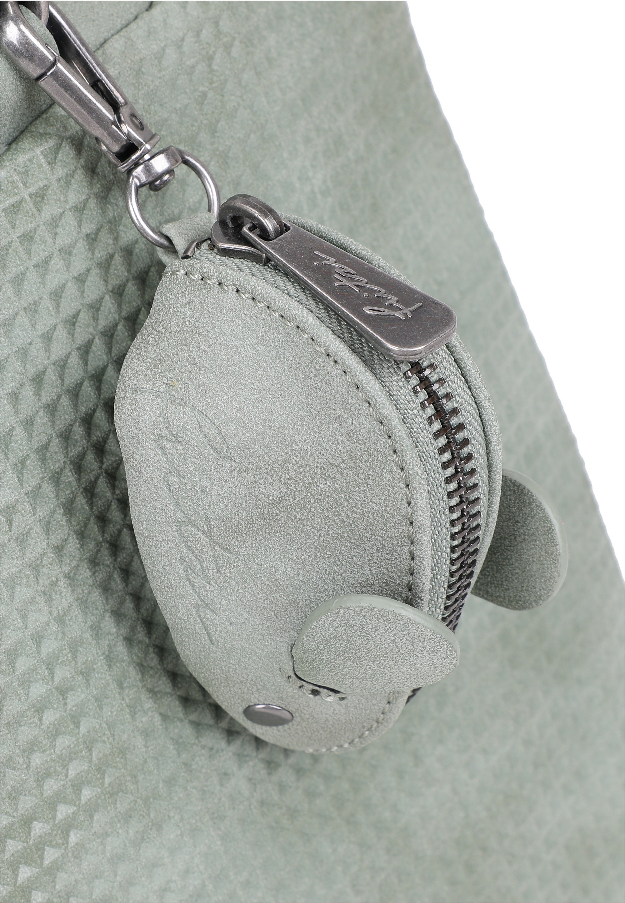 Fritzi aus Preußen Henkeltasche »Joly Waffly Black«, mit kleiner Retro-Pocket-Maus extra