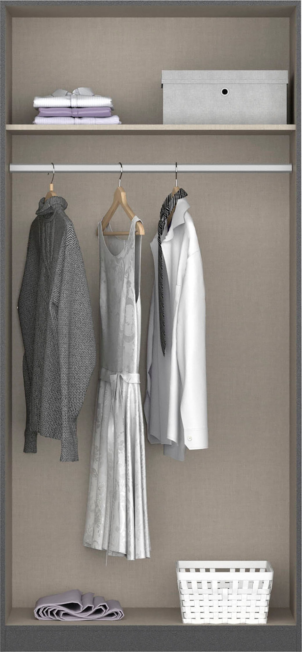 rauch Kleiderschrank "Drehtürenschrank Schrank Garderobe Ankleide FREISING" günstig online kaufen