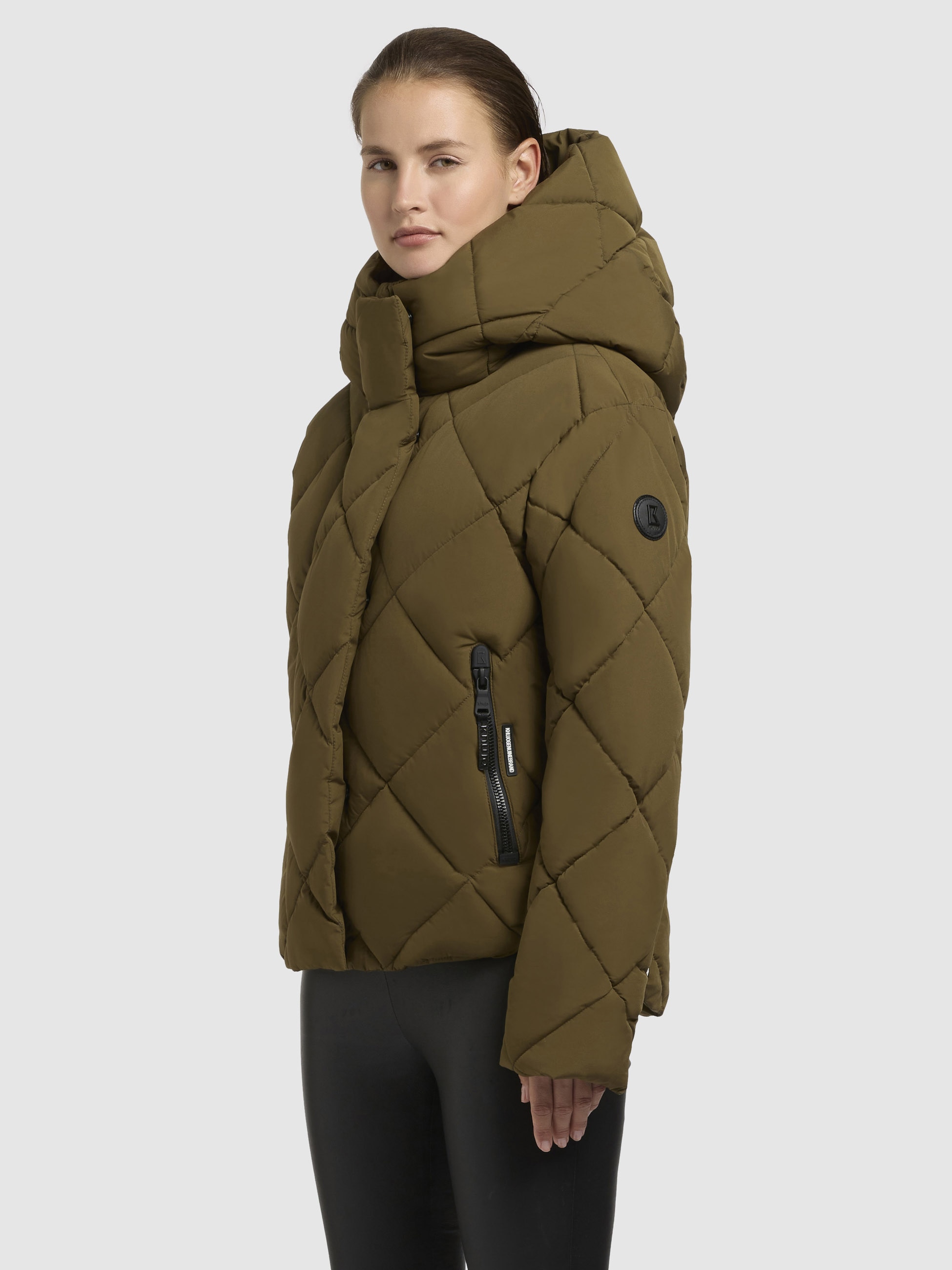 khujo Steppjacke »KIMBA«, mit Kapuze