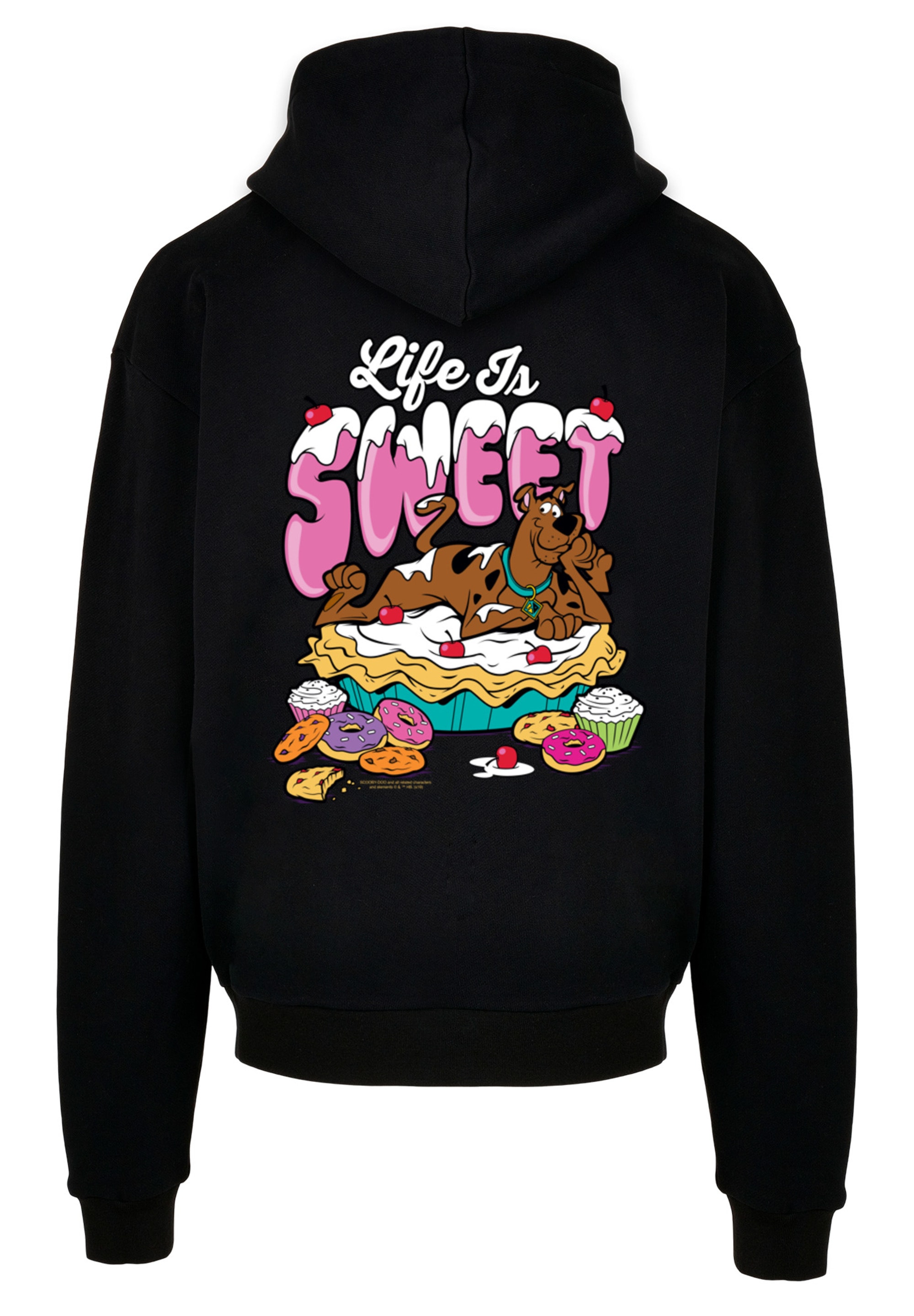 F4NT4STIC Kapuzenpullover »Scooby Doo Life Is Sweet«, Print