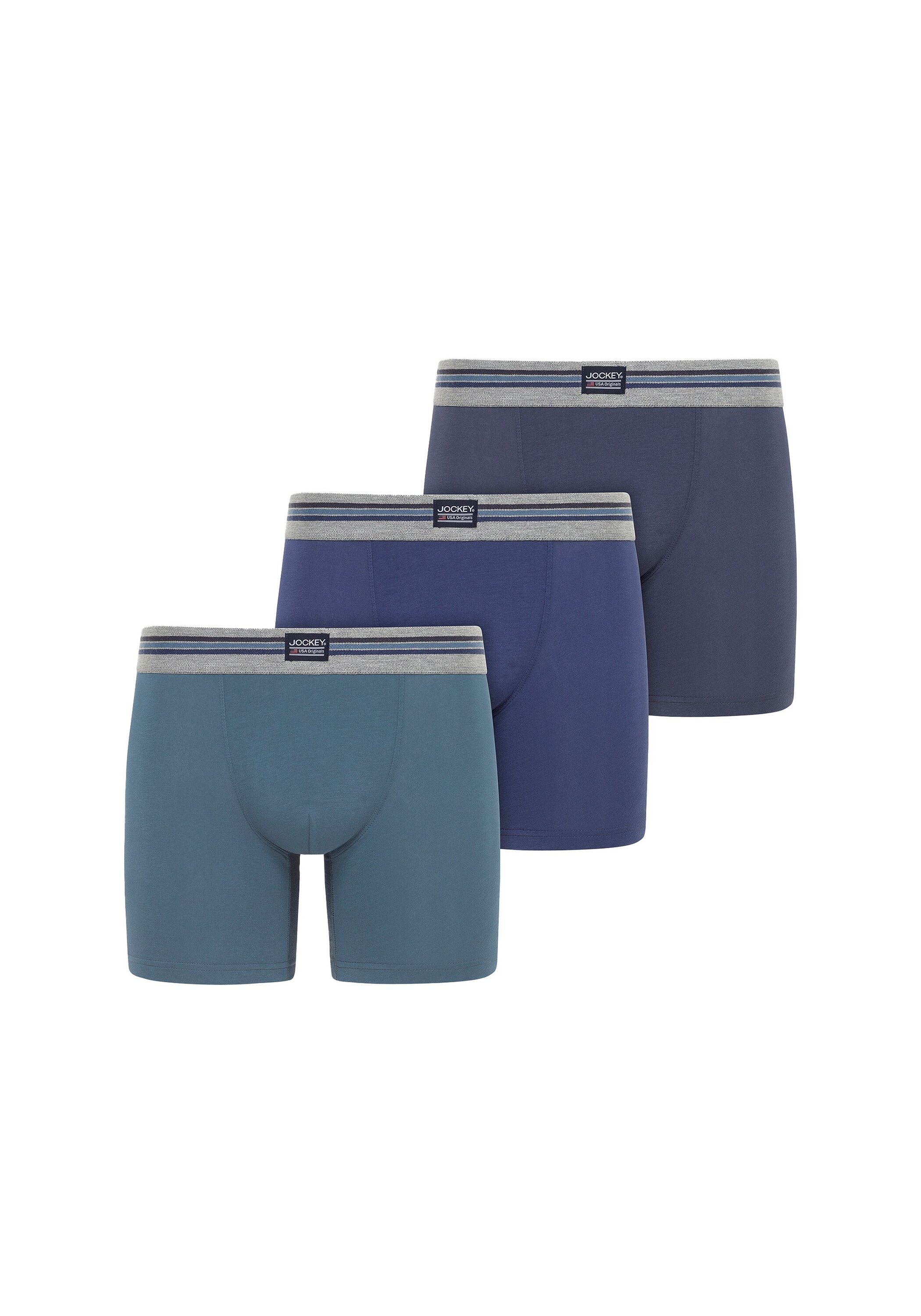 Jockey Boxershorts "Boxershort Cotton Stretch Boxer Trunk 3P 3er Pack" günstig online kaufen
