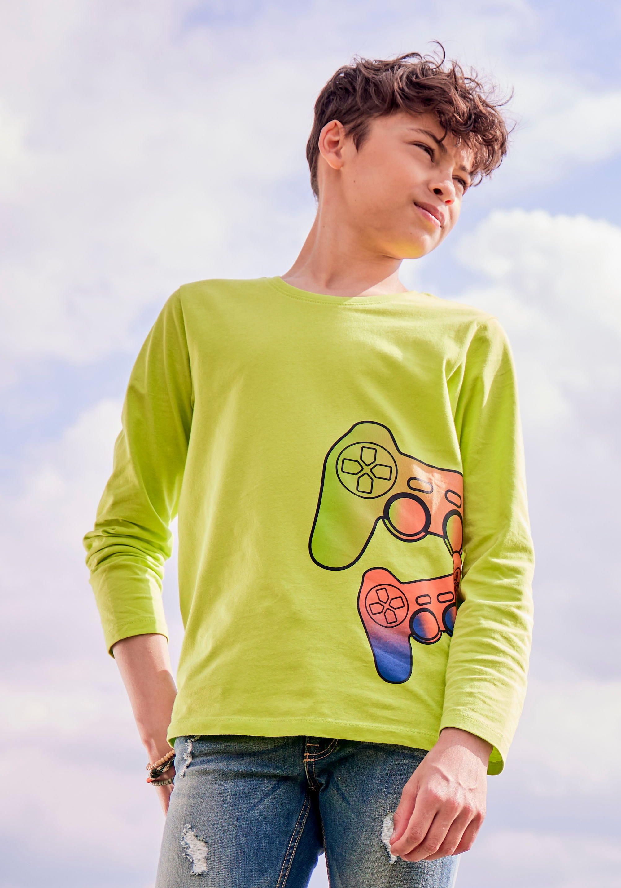 BAUR | KIDSWORLD »CONTROLLER« Langarmshirt