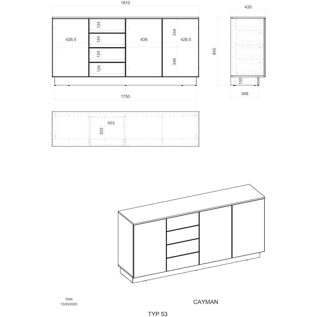 Places of Style Sideboard »Cayman«