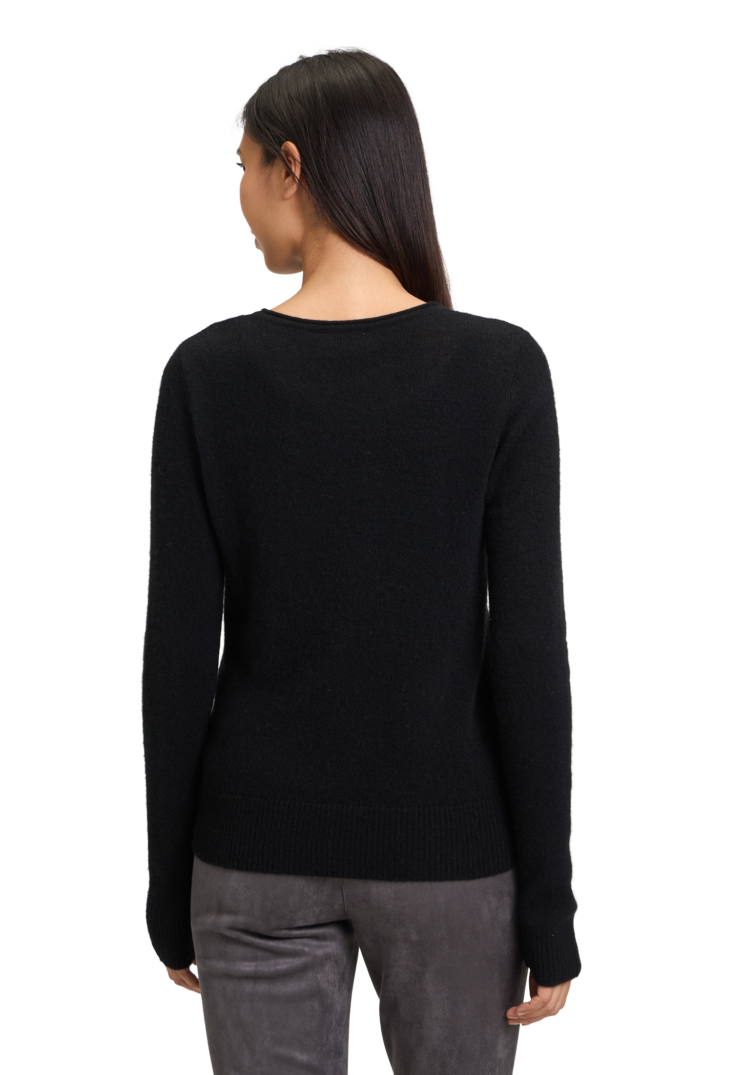 Betty Barclay Strickpullover »Betty Barclay Kaschmir-Pullover mit Rundhalsausschnitt«, Strick