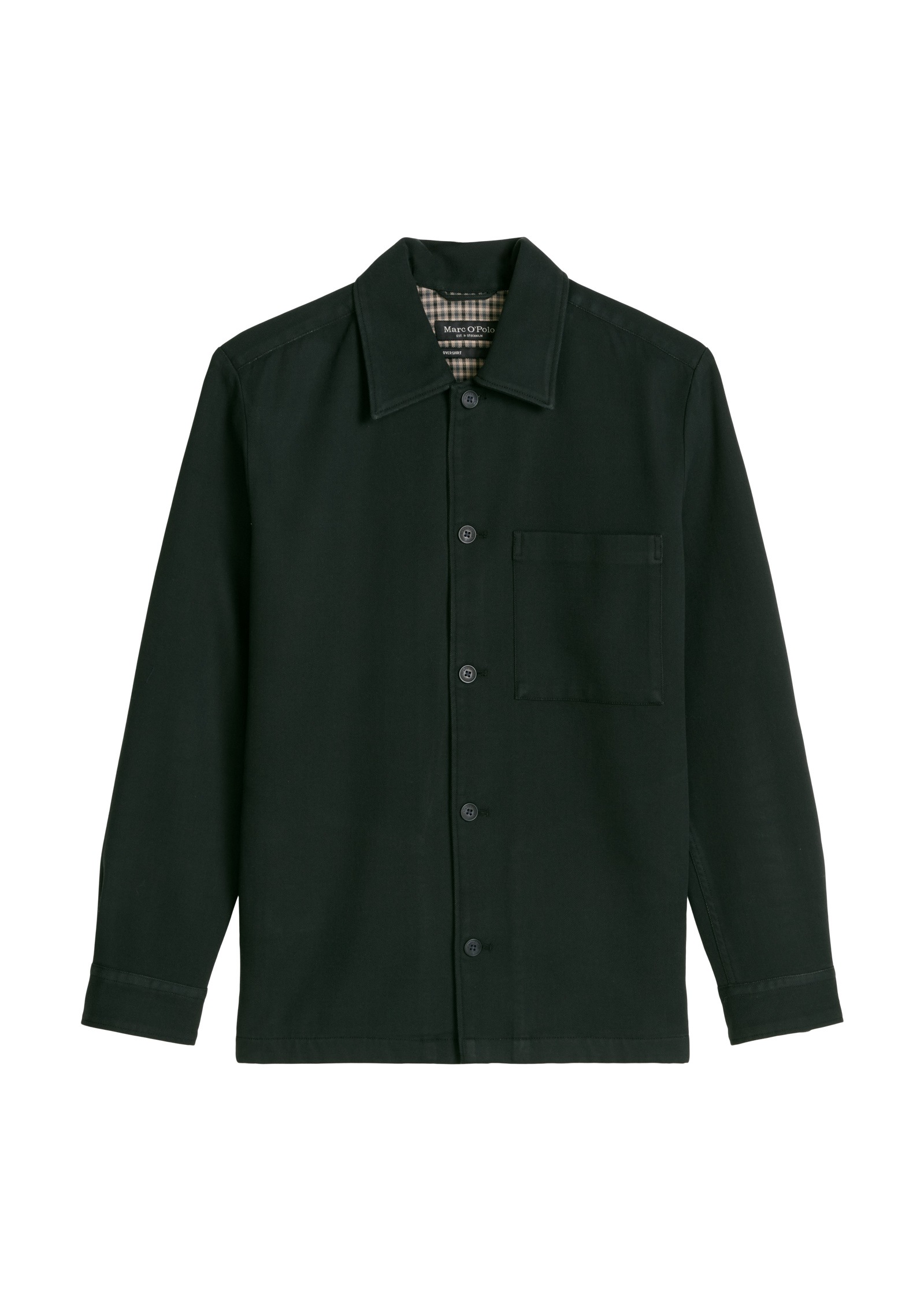Marc O'Polo Kurzjacke »aus doppellagigem Bio-Baumwoll-Twill« ohne Kapuze