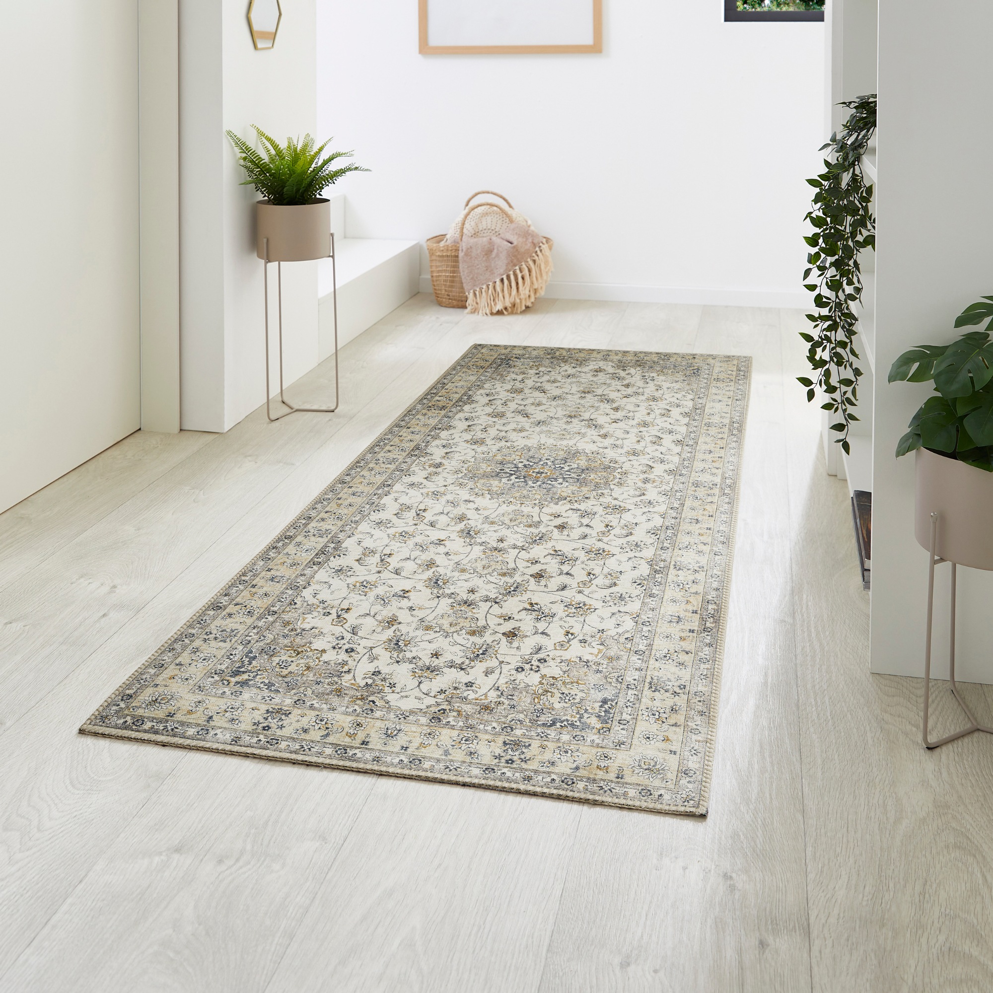 LUXOR living Teppich »Prima 3«, rechteckig, 7 mm Höhe, Kurzflor, Orient-Optik, Vintage Design, auch als Läufer erhältlich