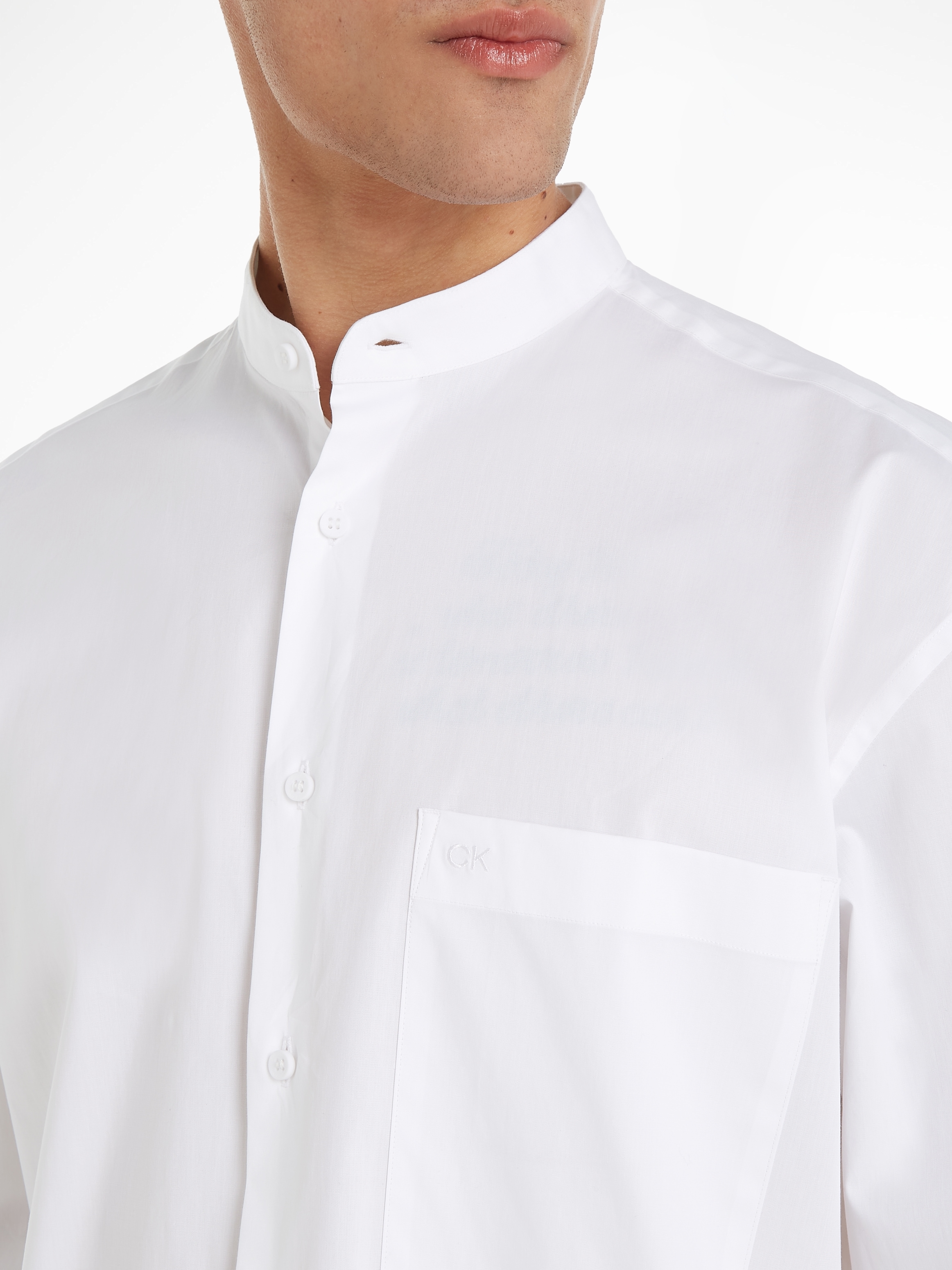 Calvin Klein Kurzarmhemd »POPLIN MODERN S/S POCKETS SHIRT«