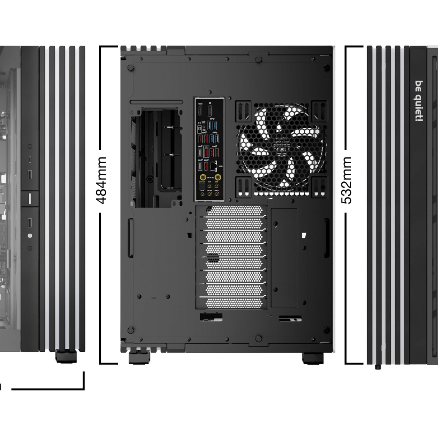 be quiet! PC-Gehäuse »LIGHT BASE 900 FX Black«