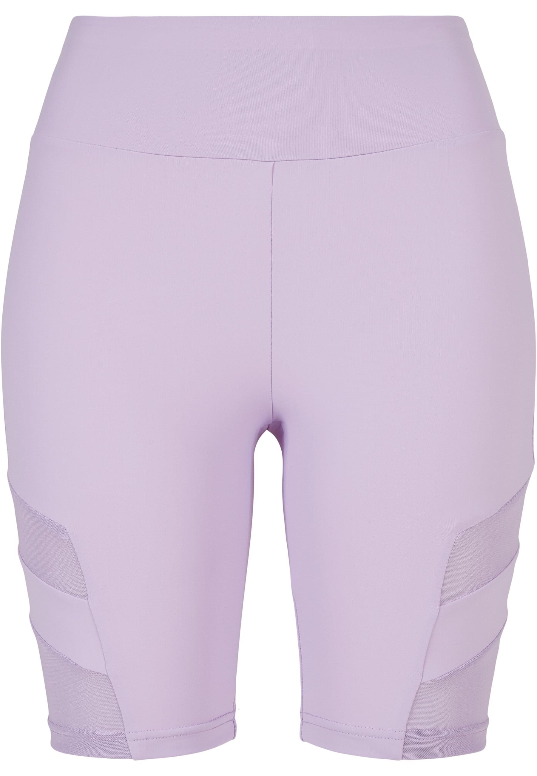 URBAN CLASSICS Stoffhose »Urban Classics Damen Ladies High Waist Tech Mesh Cycle Shorts«, (1 tlg.)