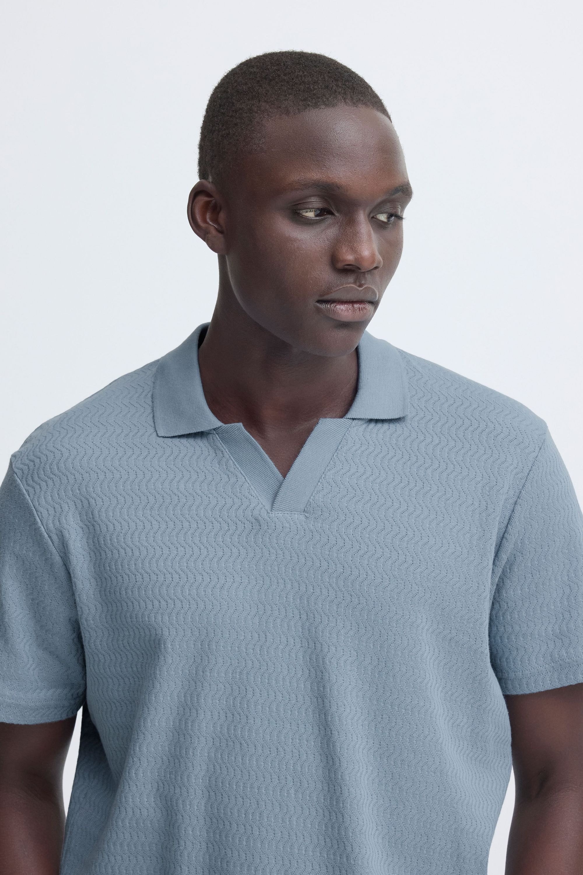 Blend Poloshirt »BHEskild« Strukturiertes Polo-Hemd